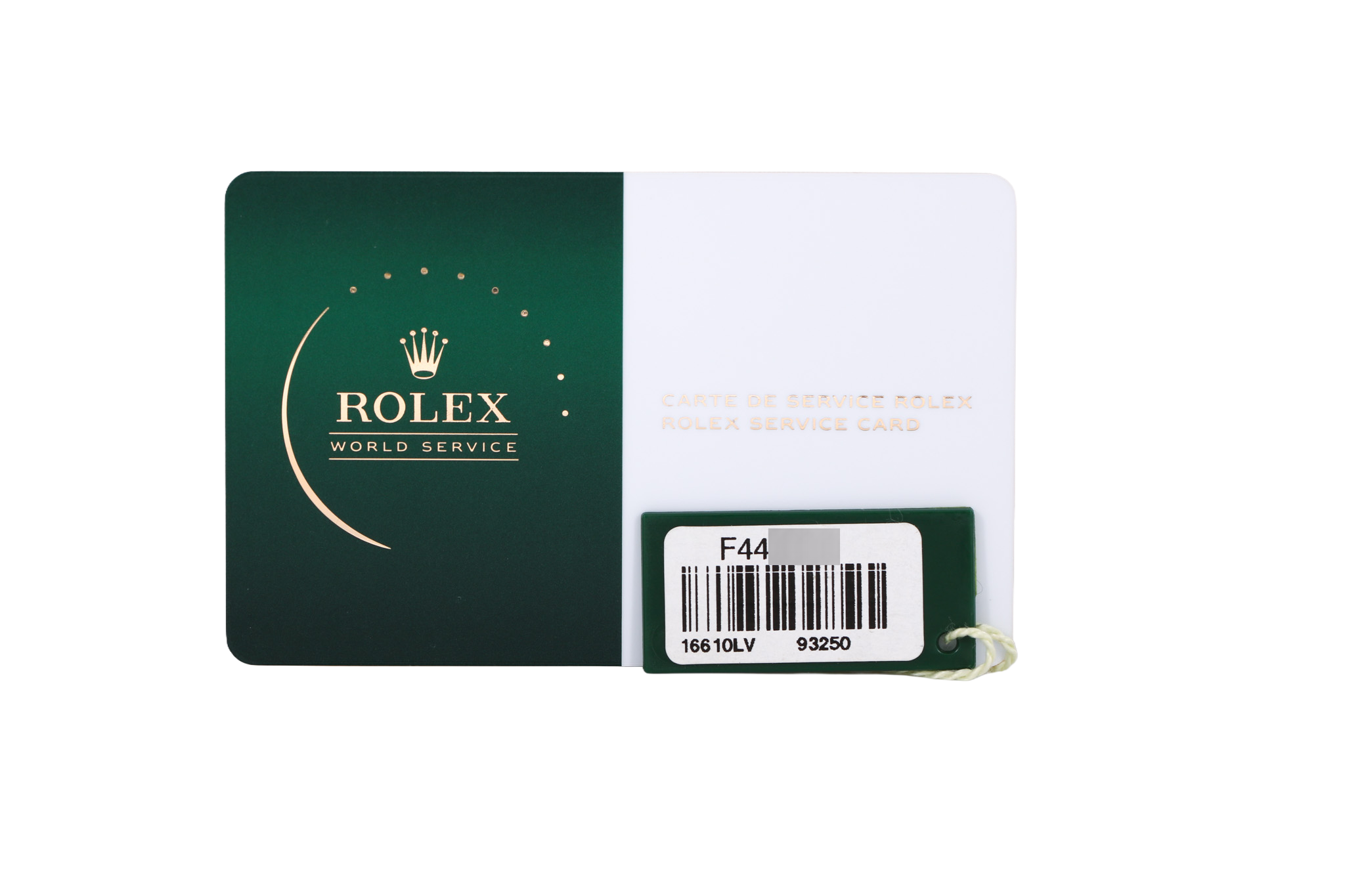 "Flat 4" 2004 Rolex Submariner Date 40mm - 16610LV (Kermit)