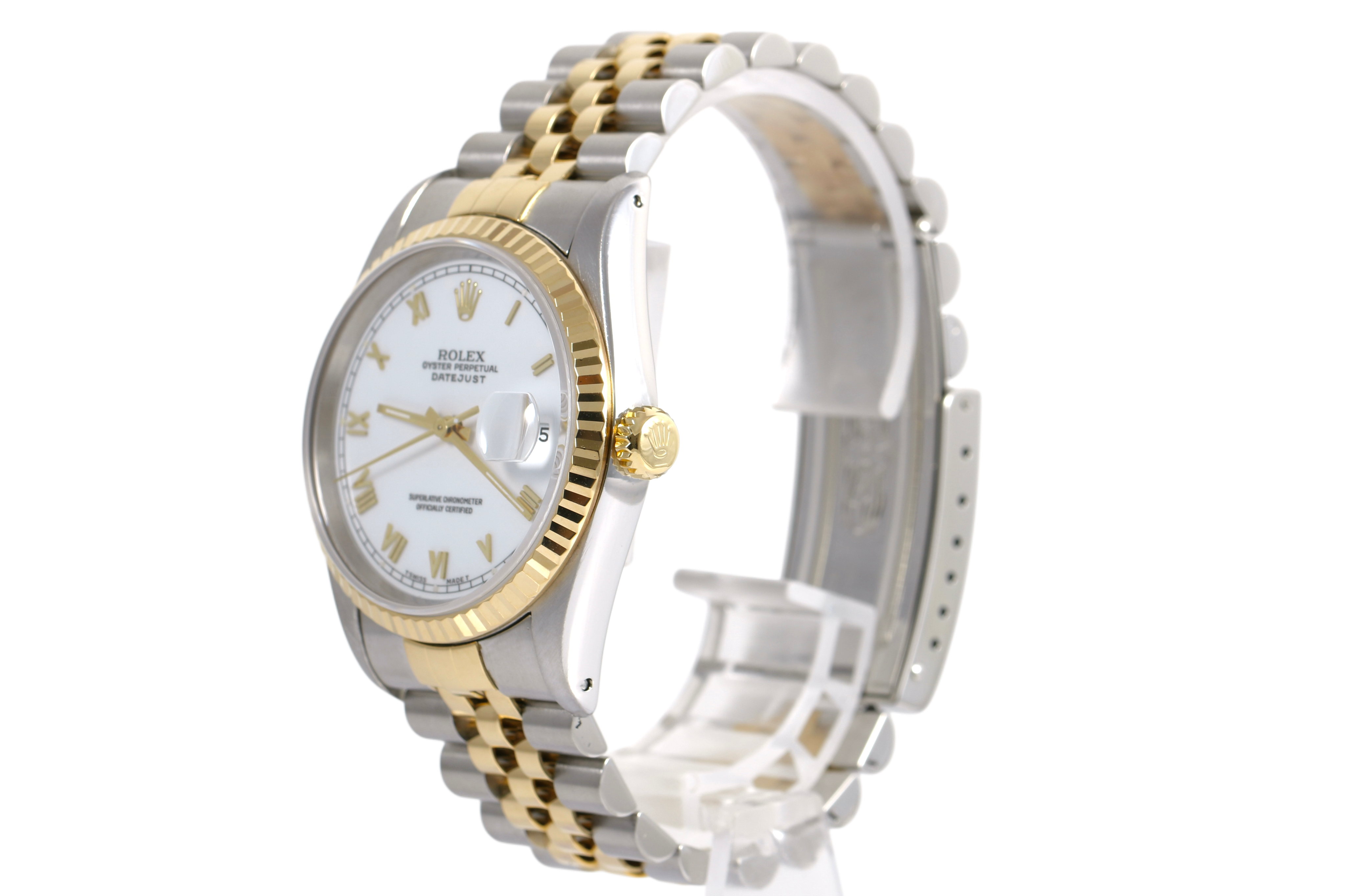 1991 Rolex Datejust 36mm - 16233 (White Roman)