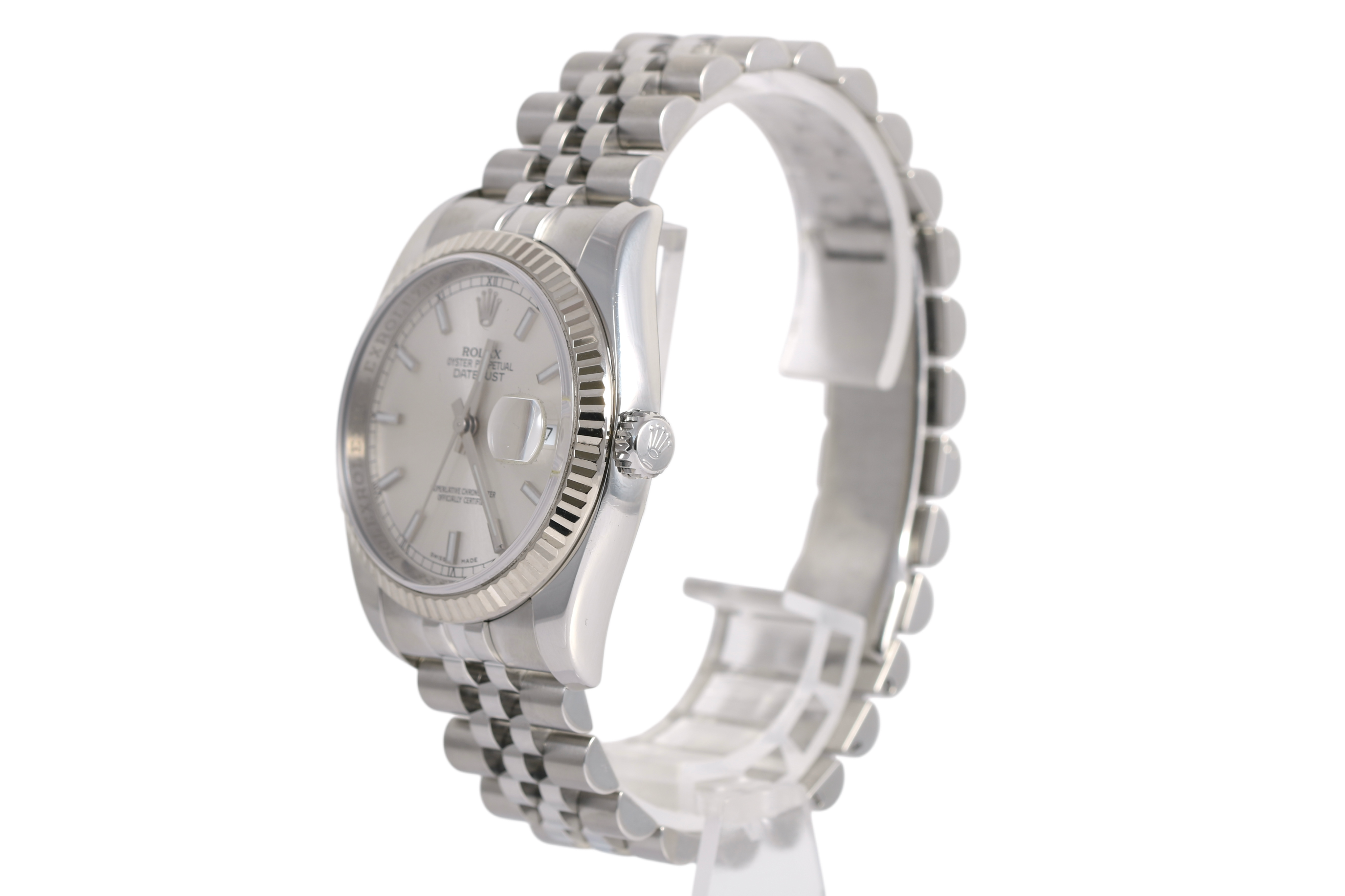 2008 Rolex Datejust 36mm Super Jubilee - 116234 (Silver)
