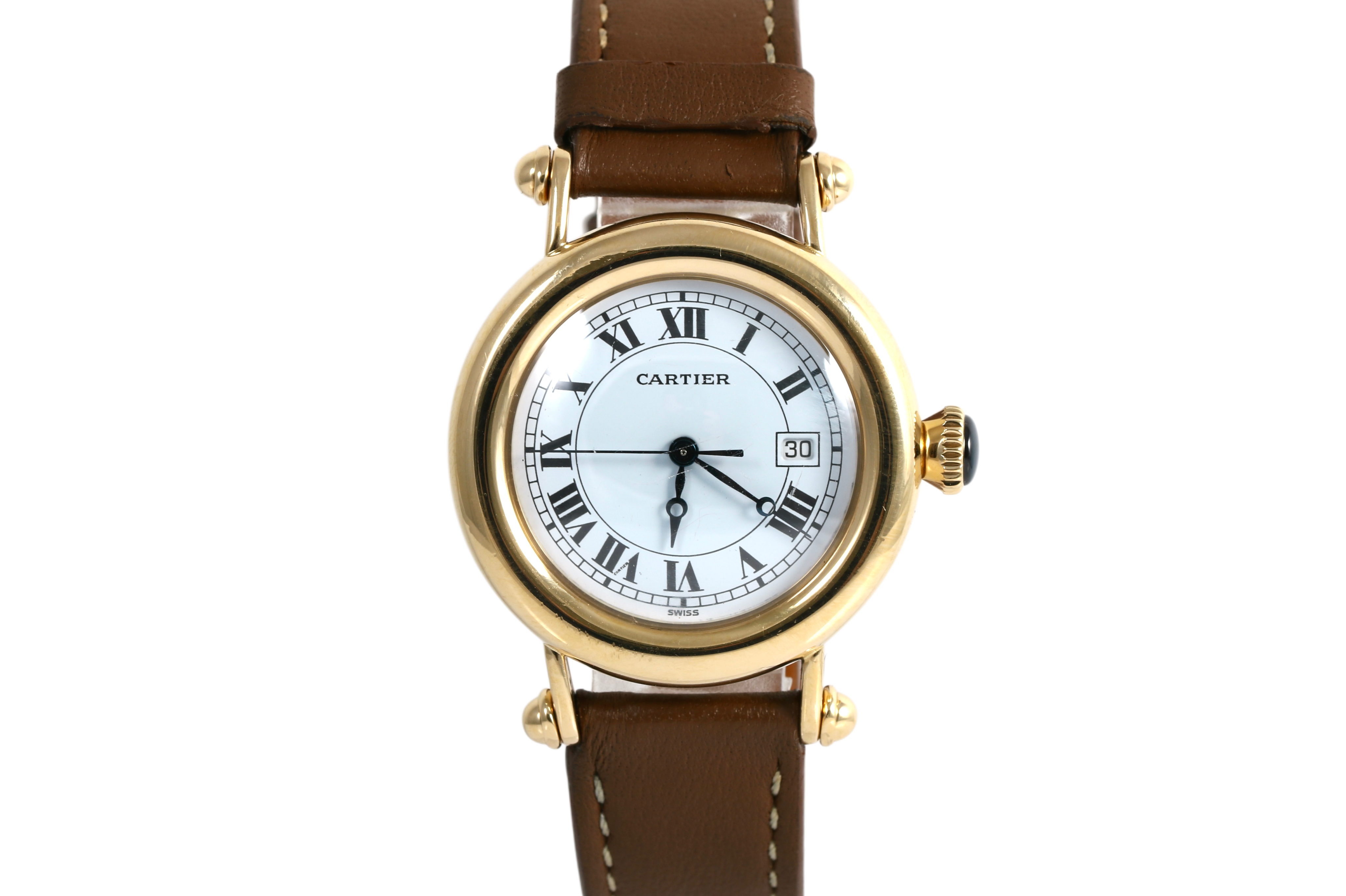 1990s Cartier Diabolo 33mm - W1507651 (White)