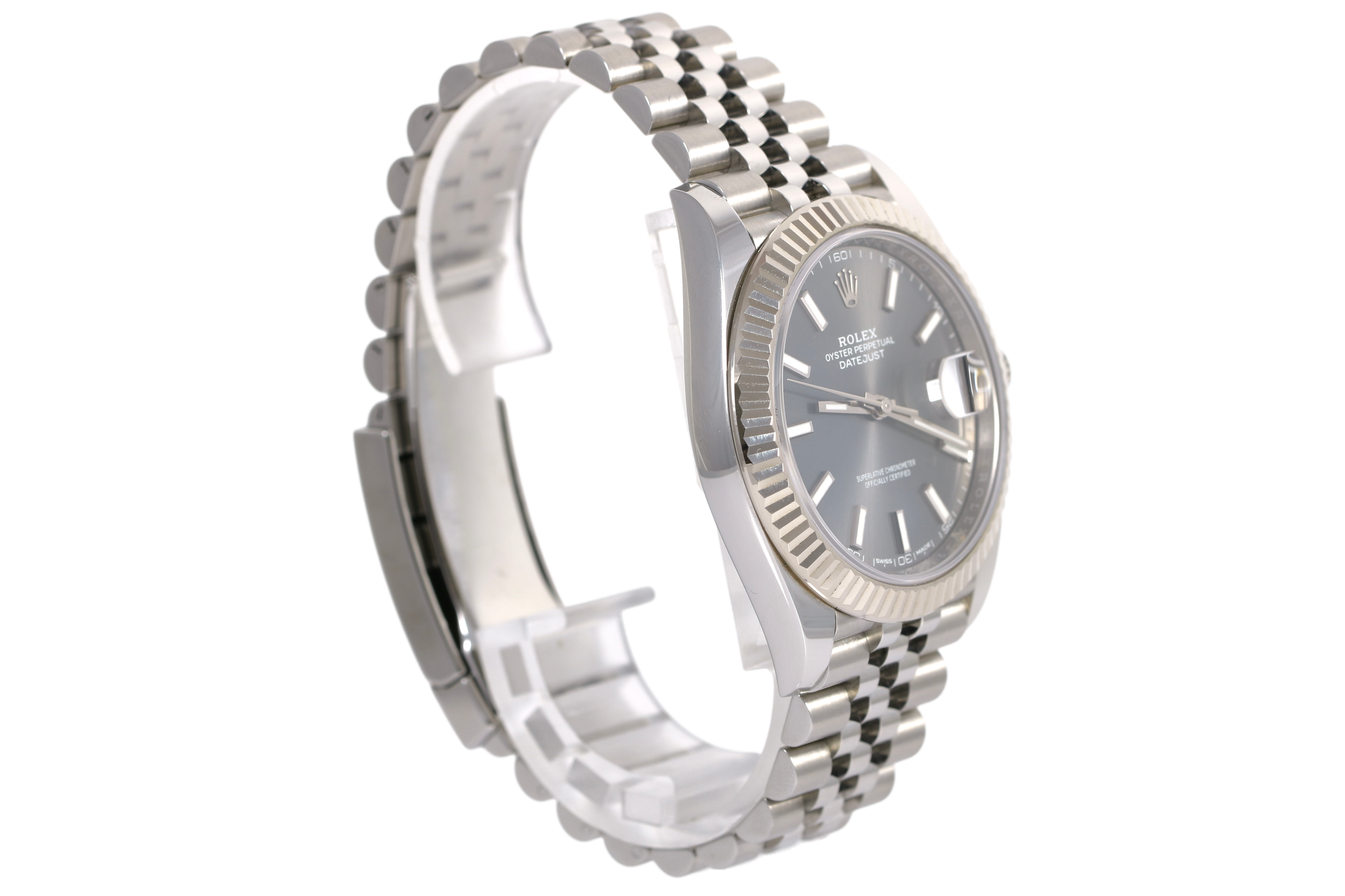 2017 Rolex Datejust 41mm Jubilee - 126334 (Rhodium)