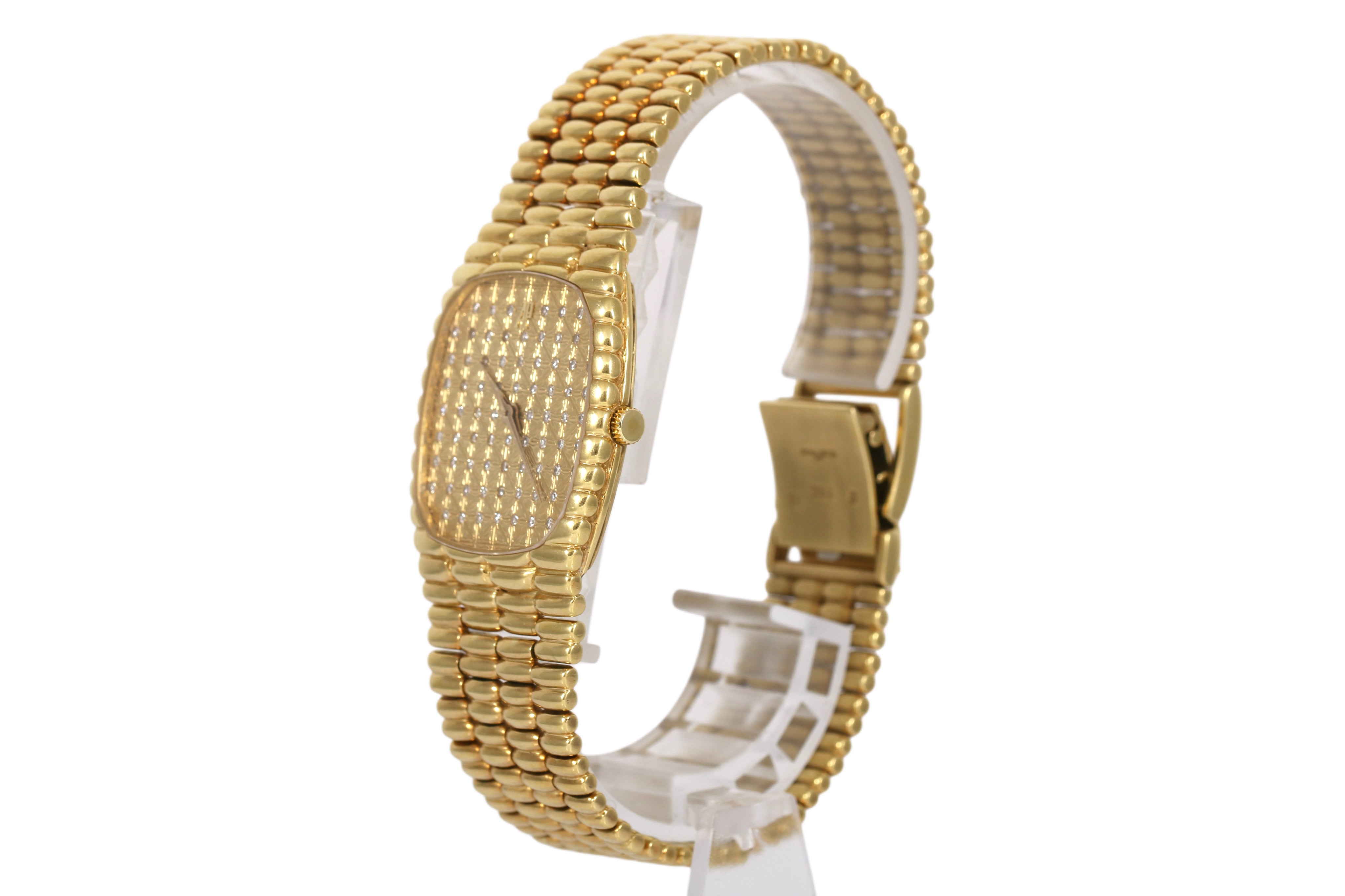 1980s Audemars Piguet Cobra 26mm 18K Yellow Gold (Factory Diamond Dial)