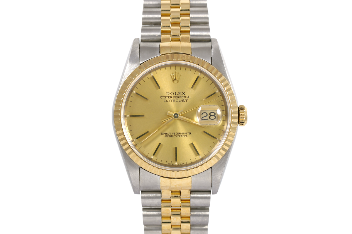1993 Rolex Datejust 36mm - 16233 (Champagne)