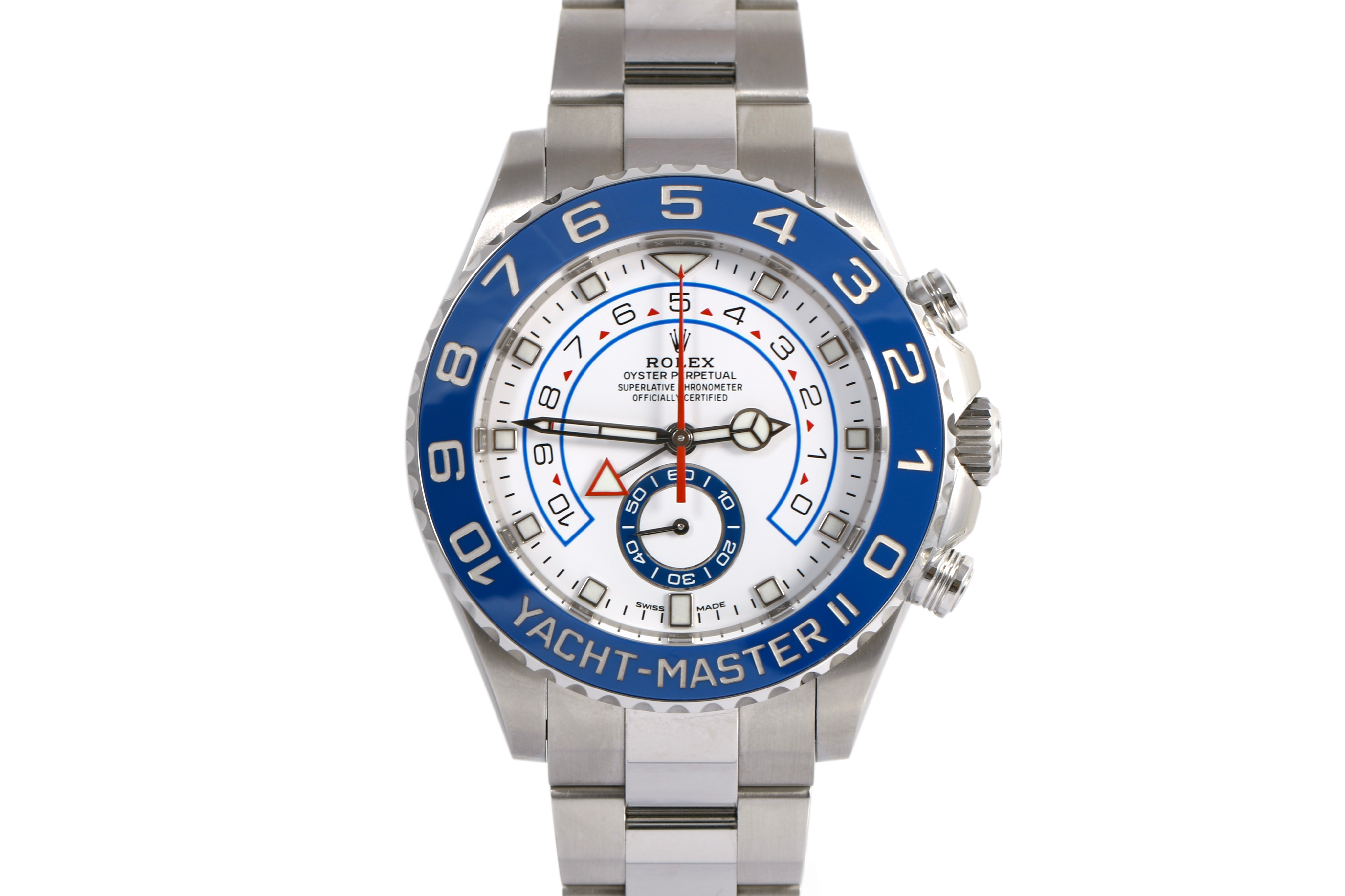 2021 Rolex Yacht-Master II 44mm - 116680 (Mercedes Hand)