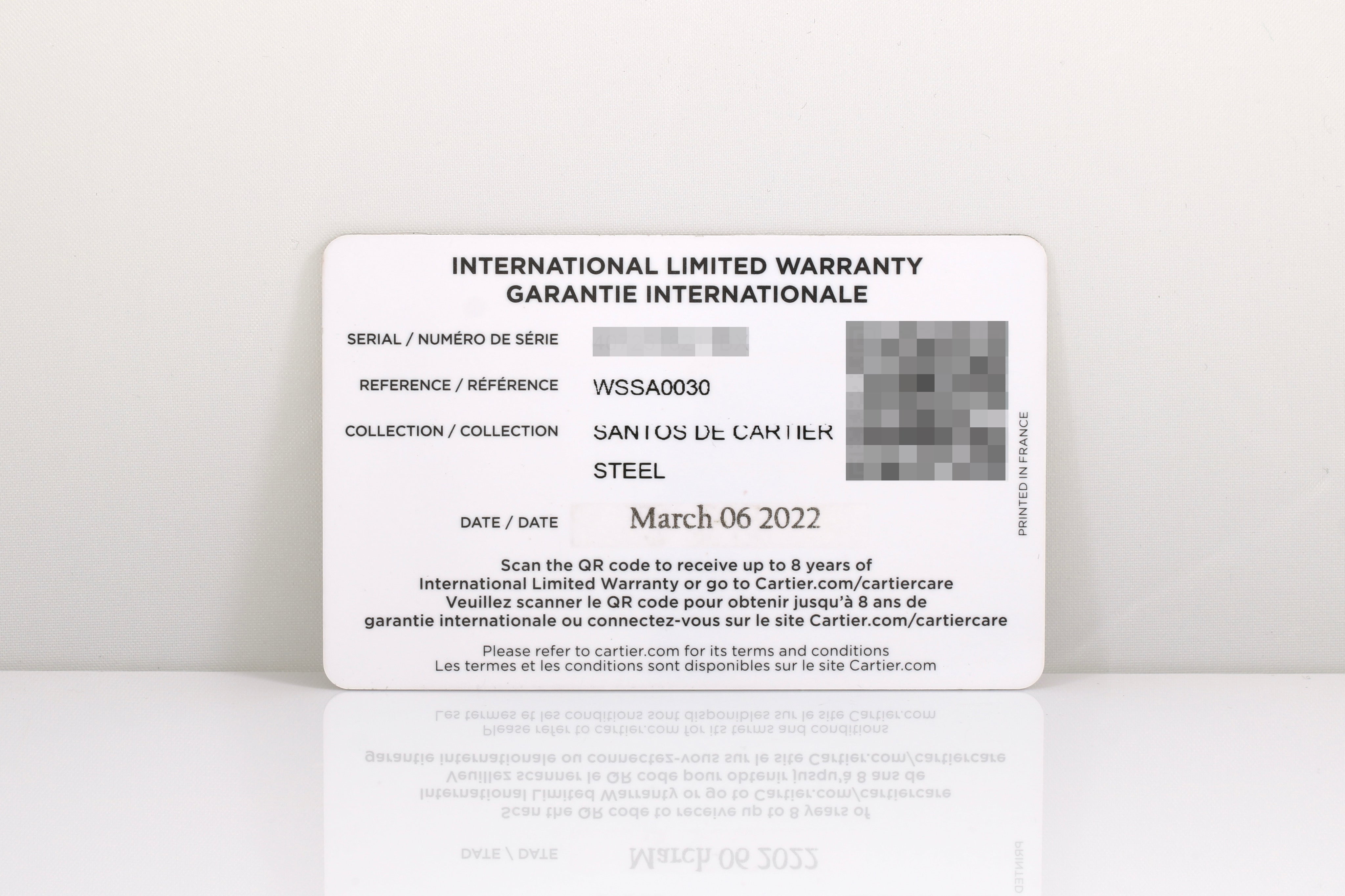 2022 Cartier Santos 39.8mm Large Size - WSSA0030 (Blue)