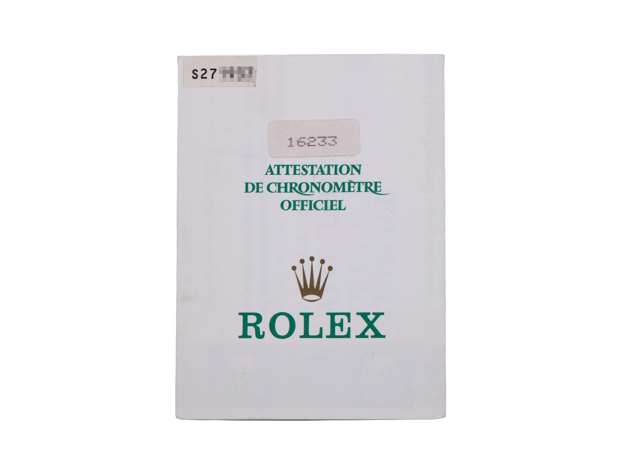 1993 Rolex Datejust 36mm - 16233 (Champagne)