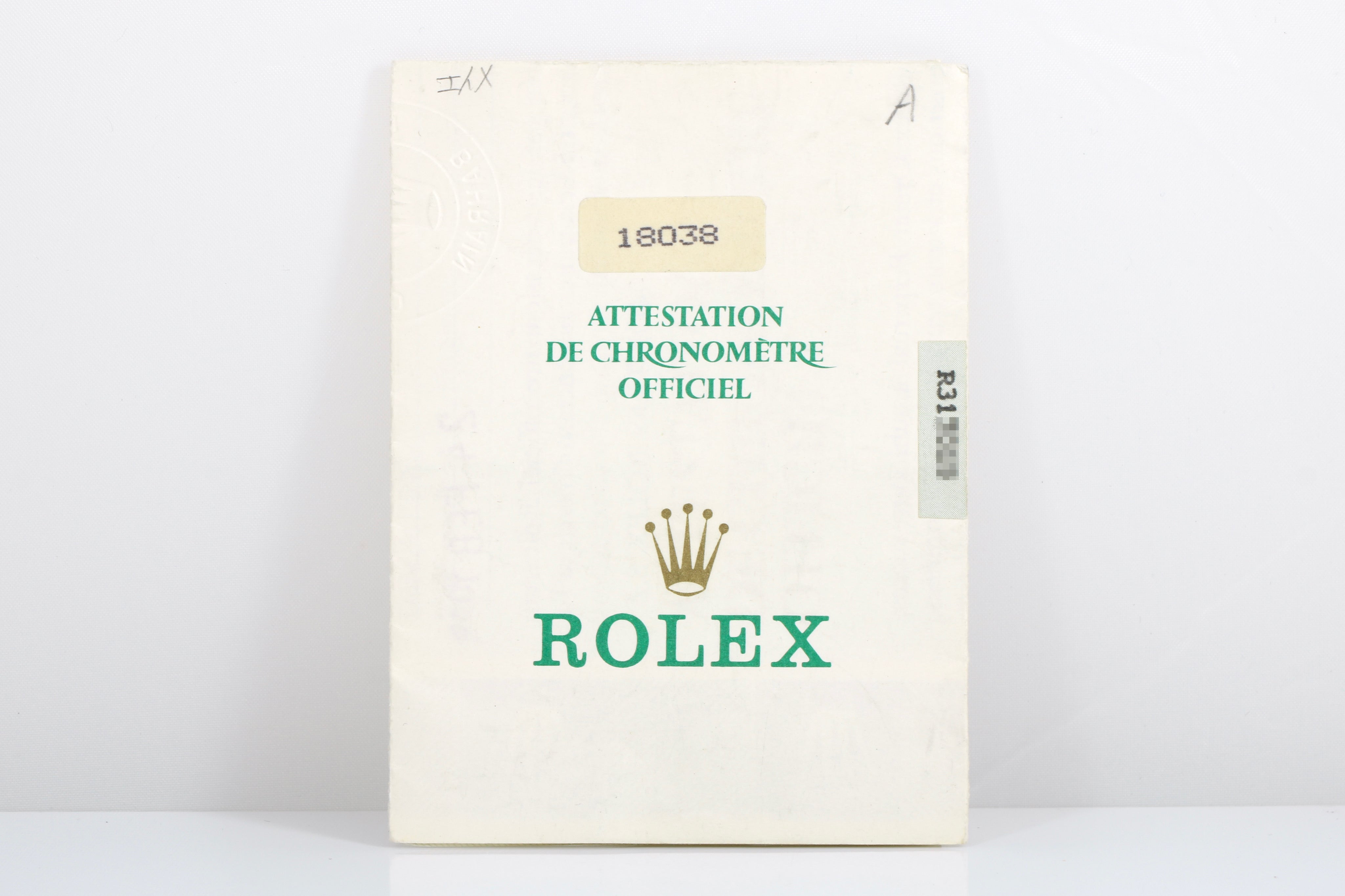 1987 Rolex Day-Date 36mm - 18038 (Champagne)