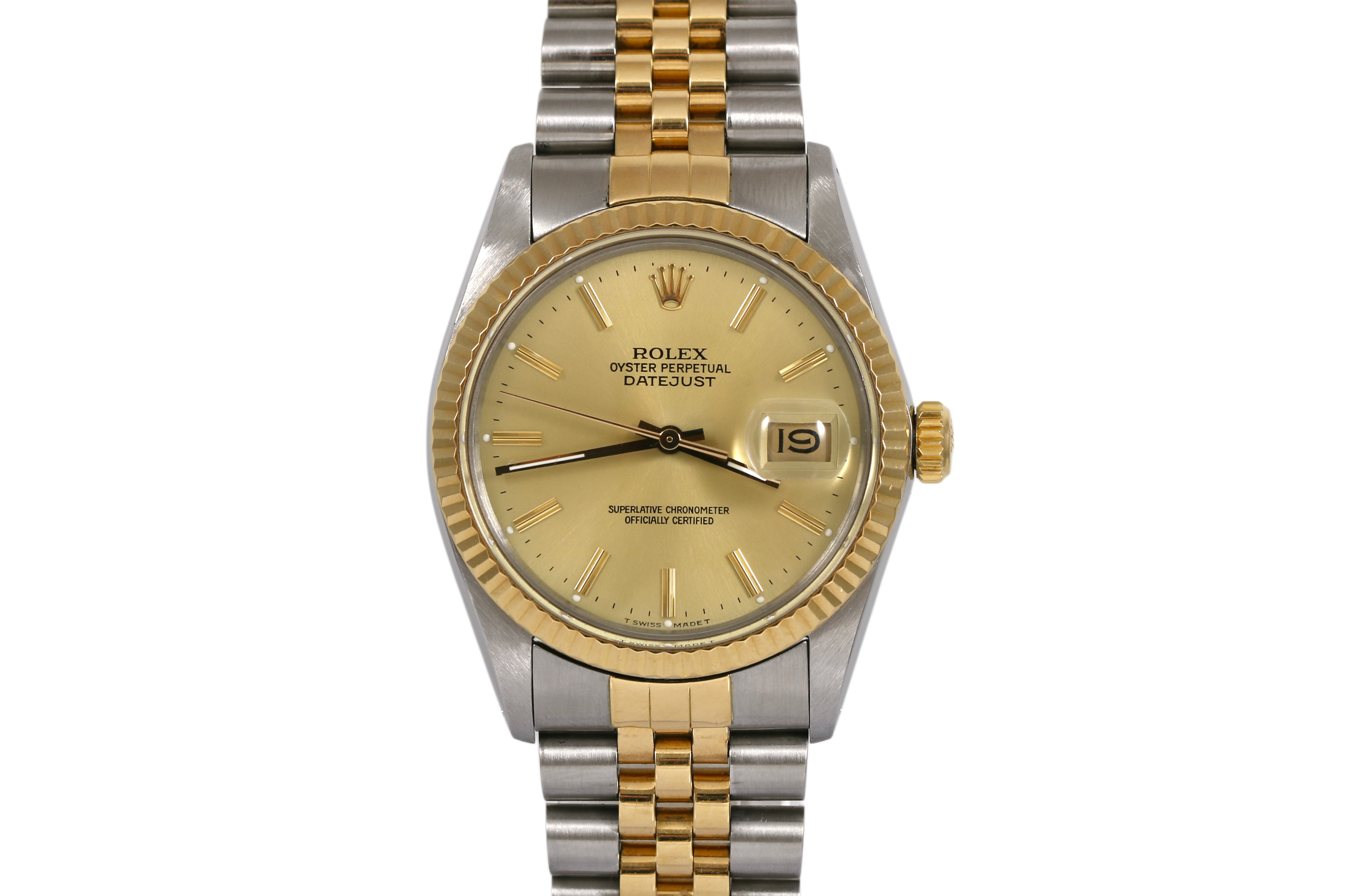 1987 Rolex Datejust 36mm - 16013 (Champagne)