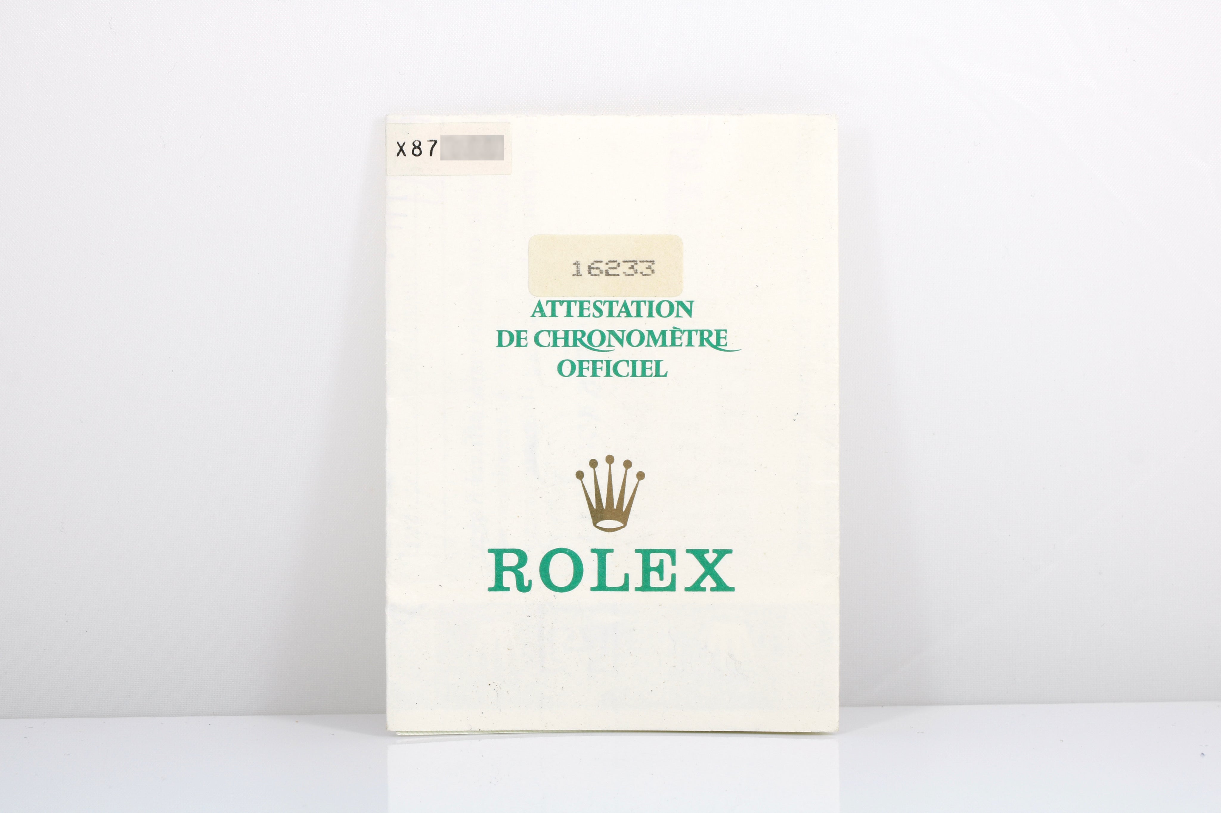 1991 Rolex Datejust 36mm - 16233 (Champagne Roman)