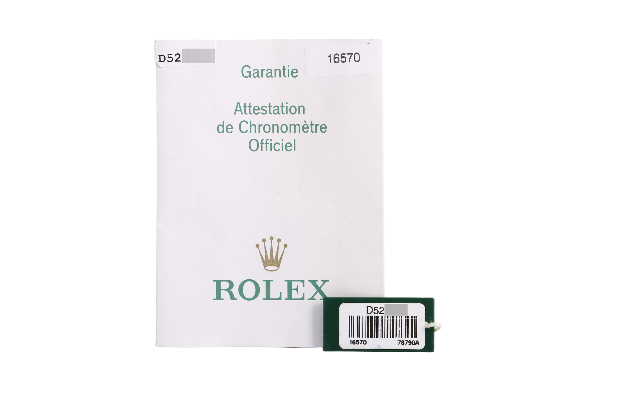 2005 Rolex Explorer II 40mm No Holes Case - 16570 (White)