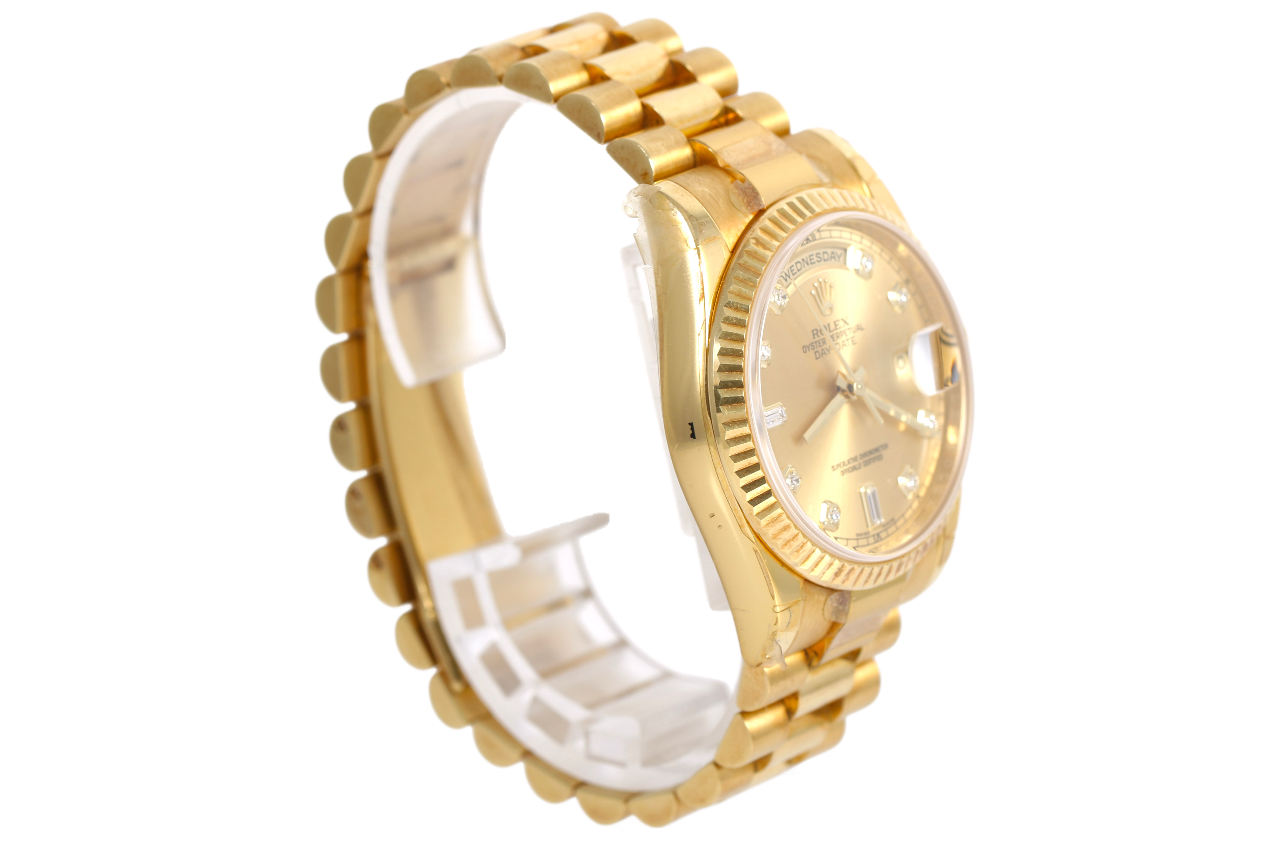 2009 Day-Date 36mm - 118238 (Factory Diamond Dial)
