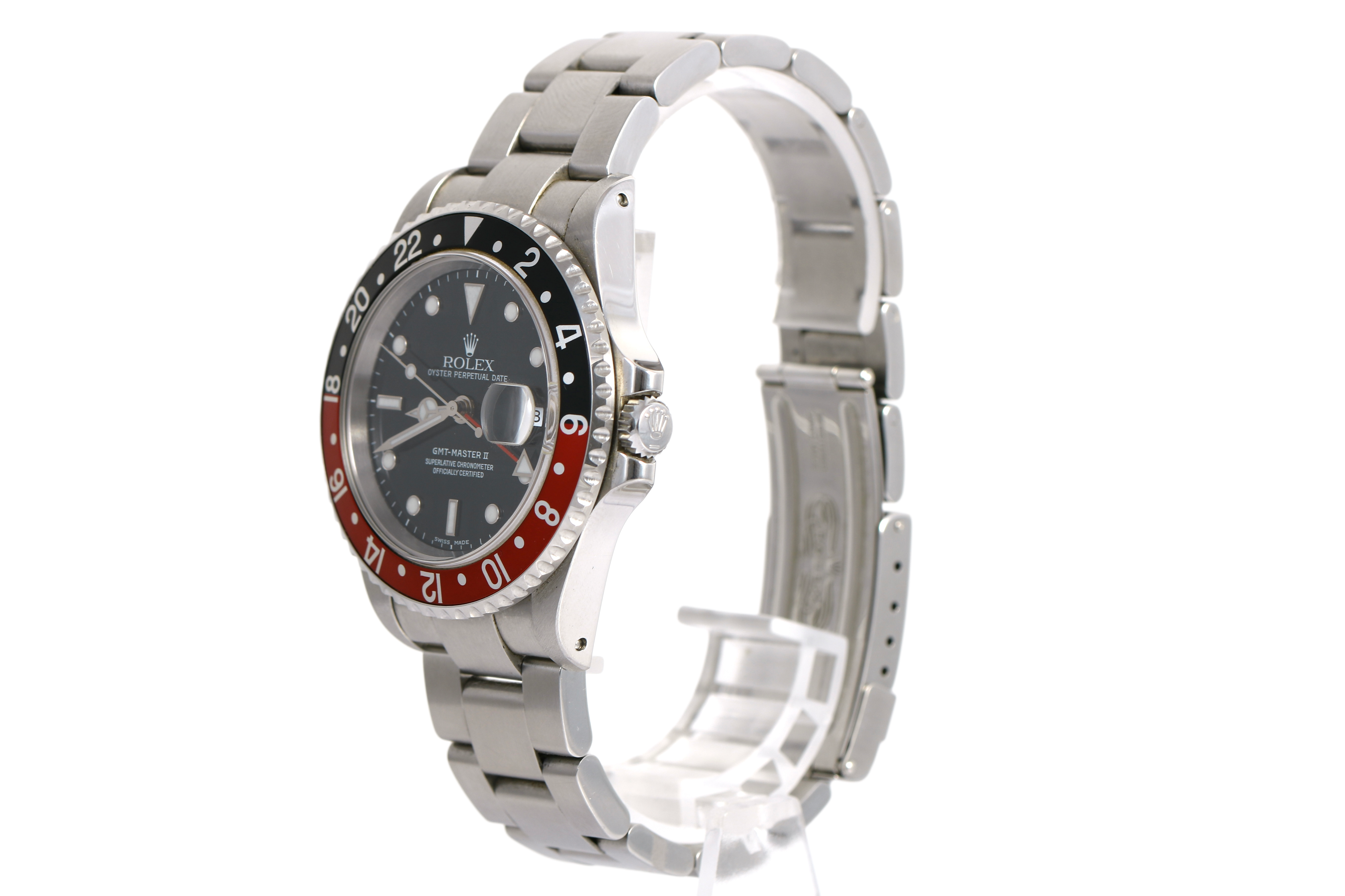 1999 Rolex GMT-Master II 40mm Solid End Links - 16710 (Coke)