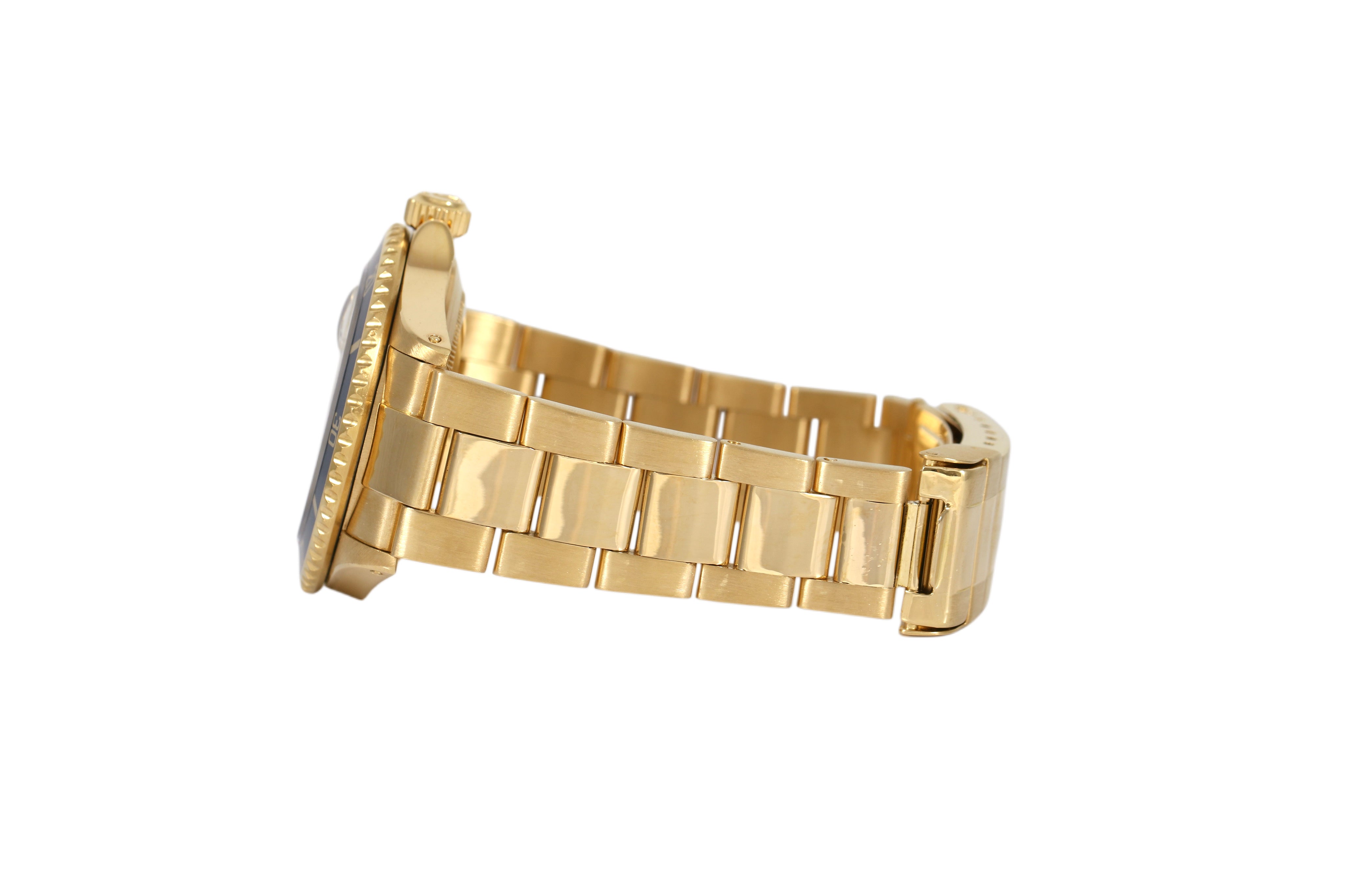 1989 Submariner Date 40mm 18K Yellow Gold - 16618SG (Champagne Serti)