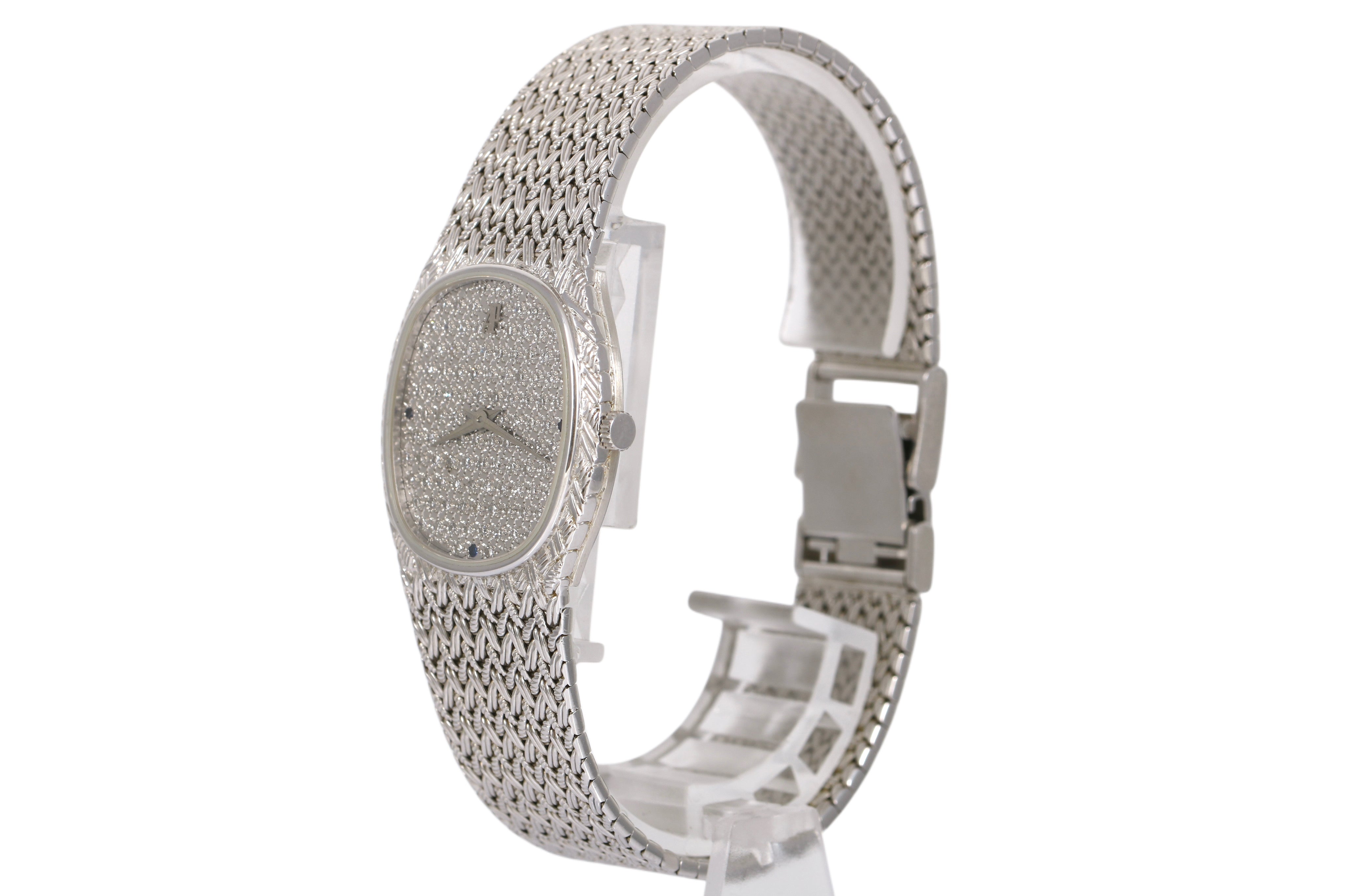 1980s Audemars Piguet Cobra 26mm 18K White Gold (Factory Diamond Dial)