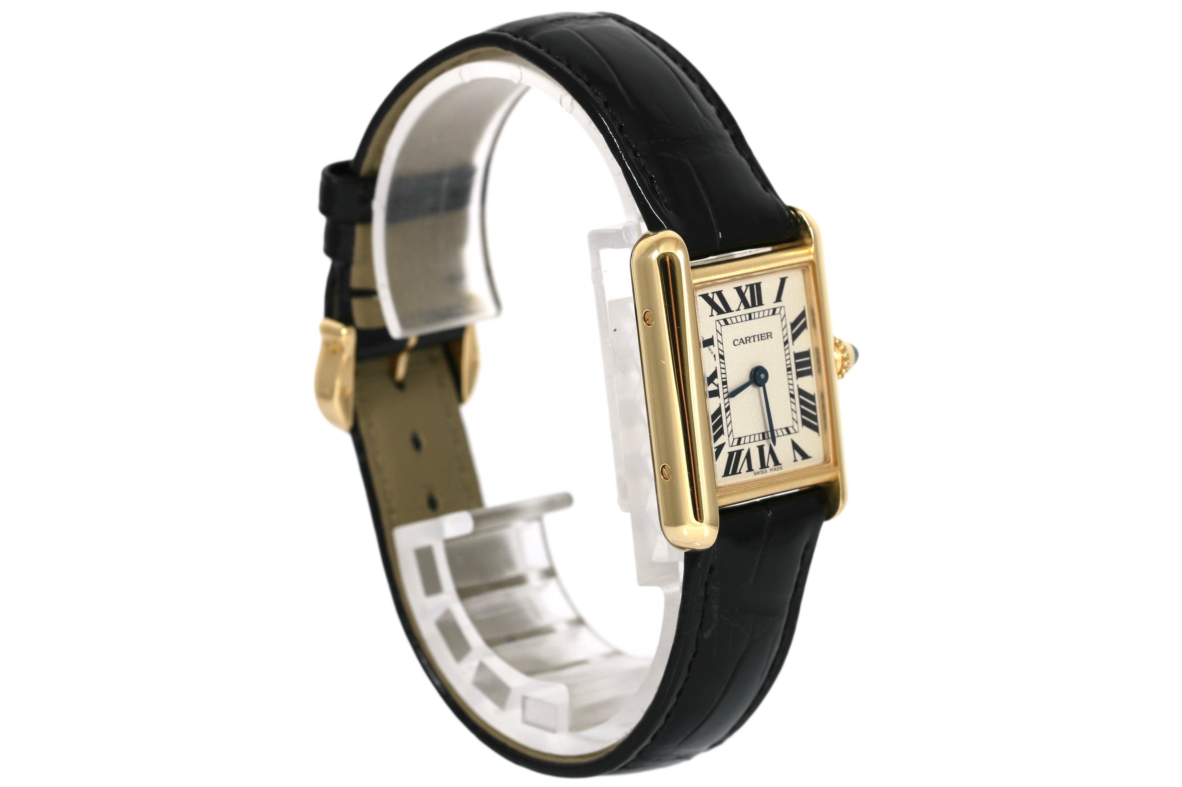 2023 Cartier Tank Louis 29.5mm 18K Yellow Gold - WGTA0342