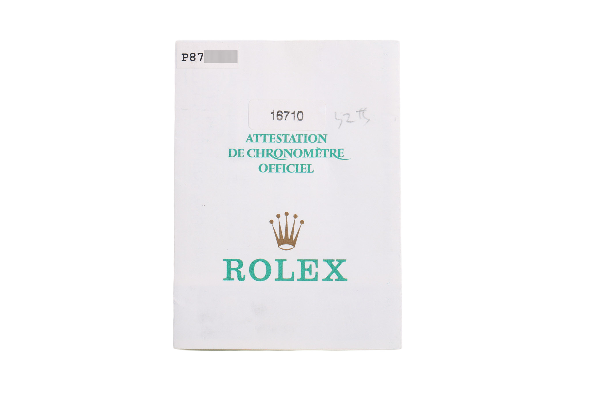 2000 Rolex GMT-Master II 40mm Solid End Links - 16710 (Pepsi)