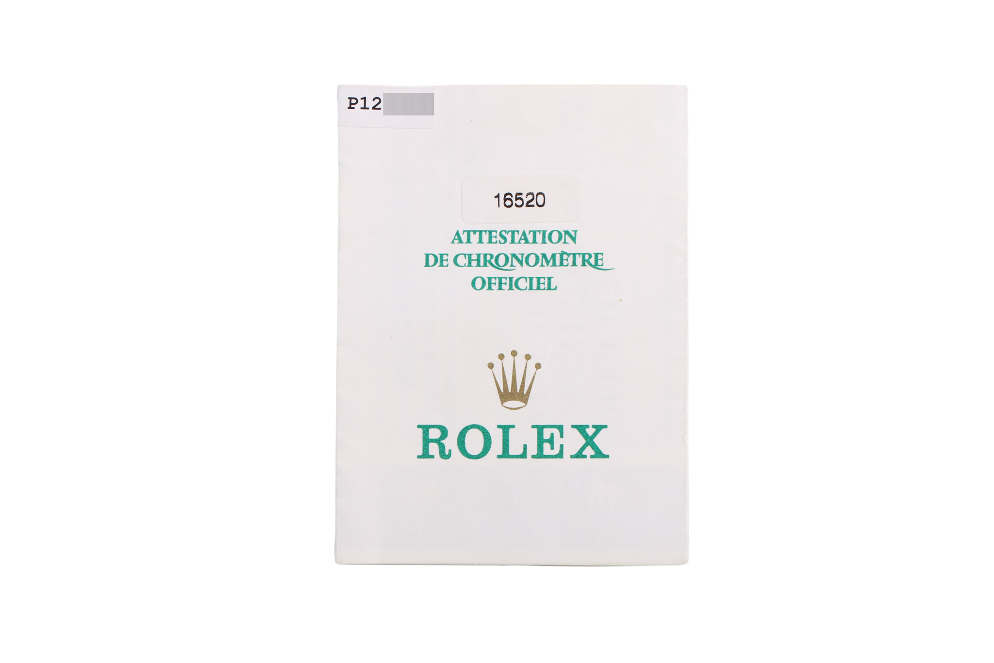 UNPOLISHED 2000 Rolex Daytona 40mm - 16520 (Black)