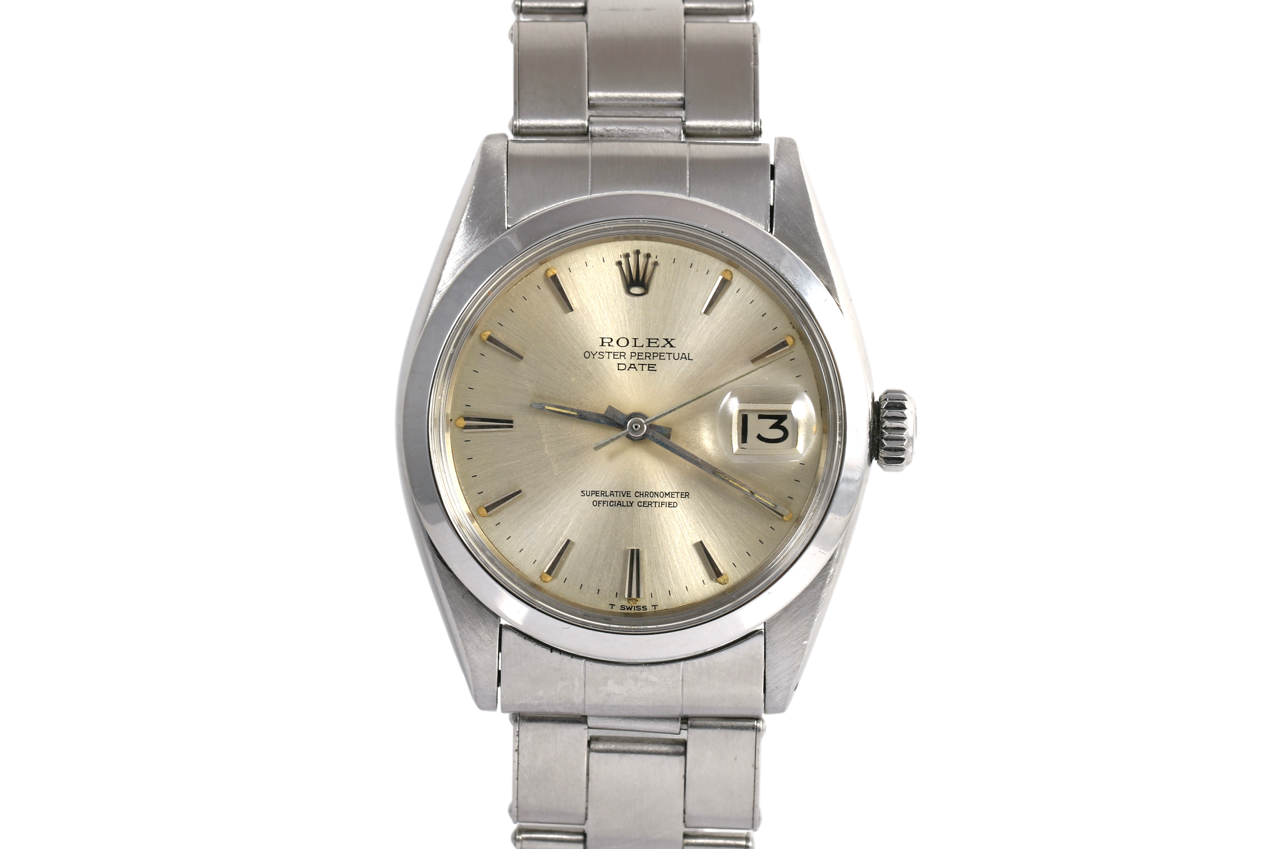 1959 Rolex Oyster Perpetual Date 34mm - 1500 (Silver)