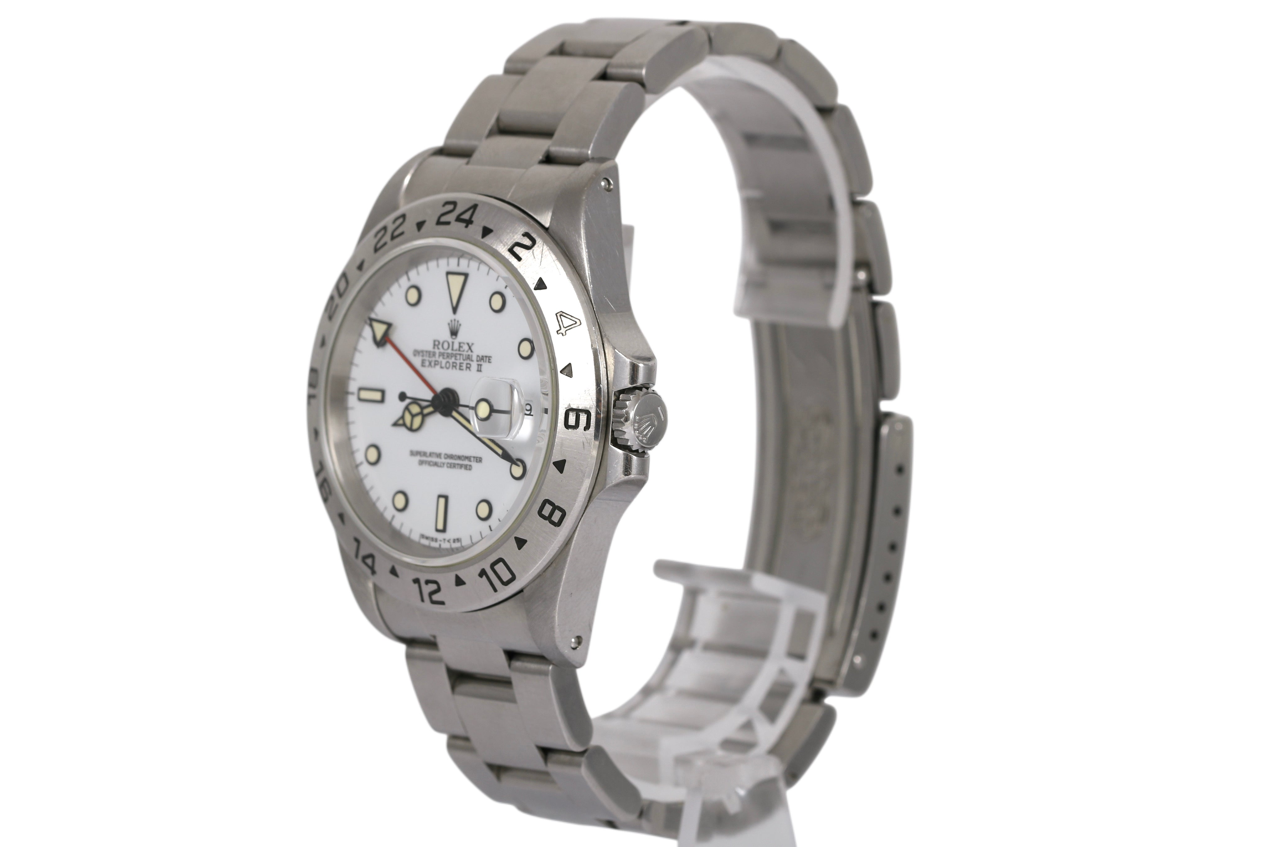 1995 Rolex Explorer II Polar - 16570 (Patina Lume)