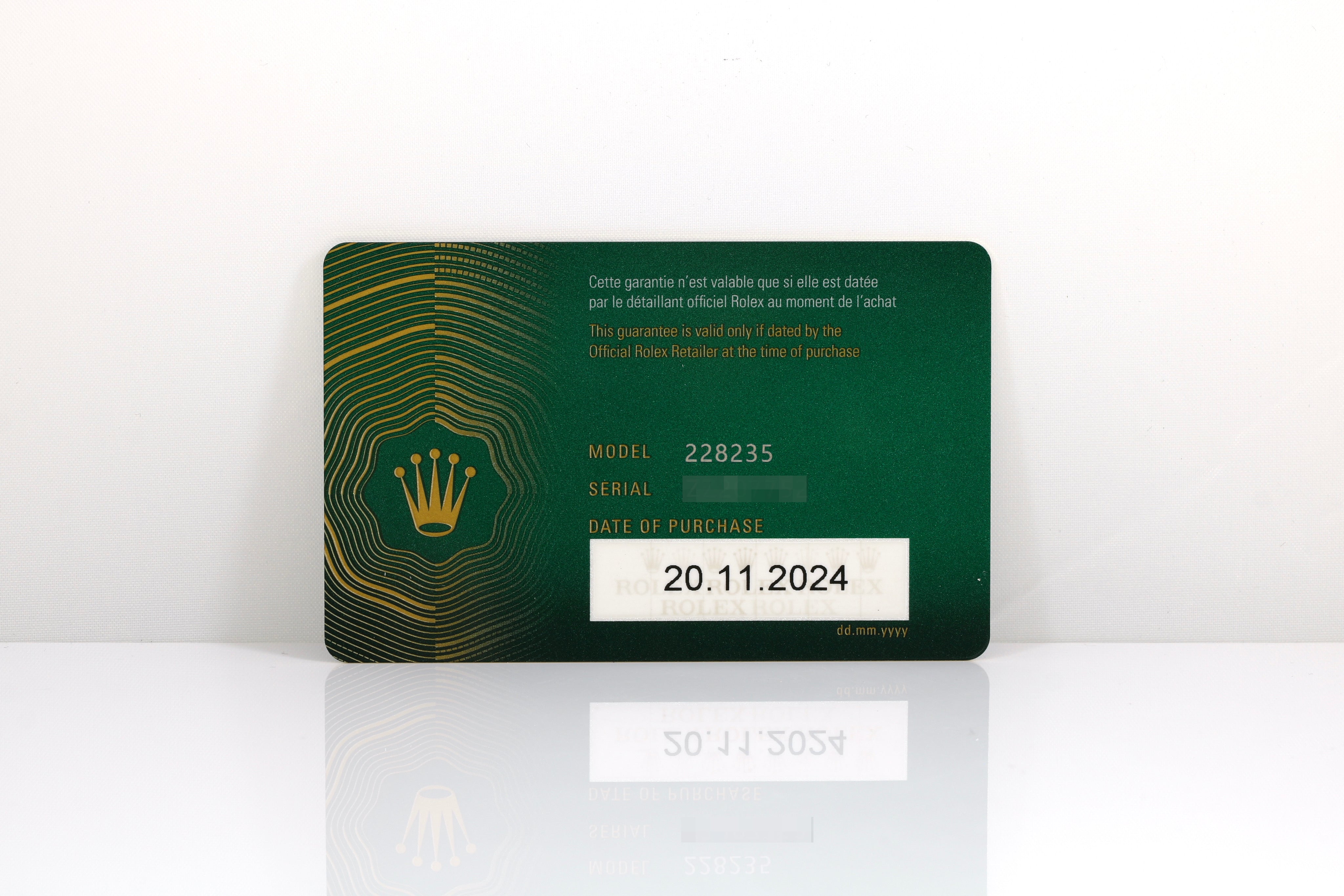 2024 Rolex Daydate 40mm - 228235 (Slate Ombre)