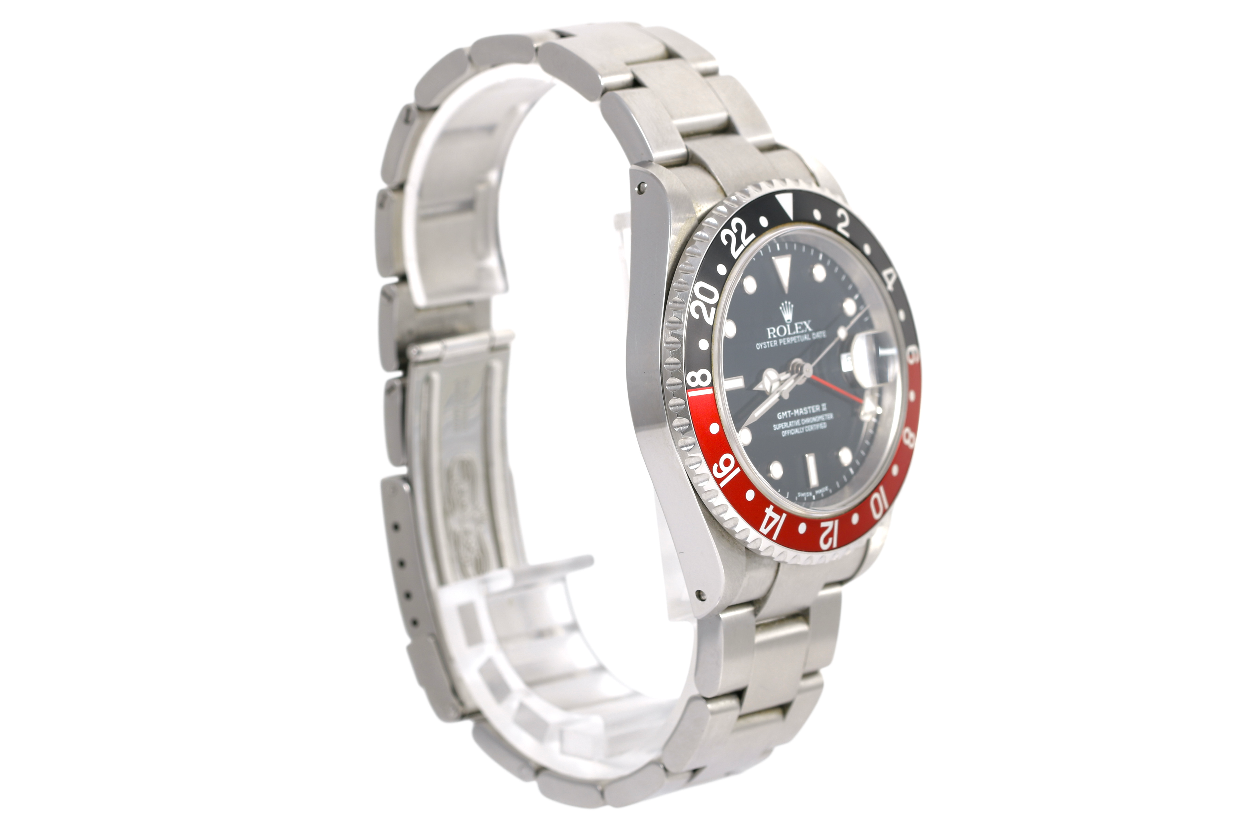 1999 Rolex GMT-Master II 40mm Solid End Links - 16710 (Coke)
