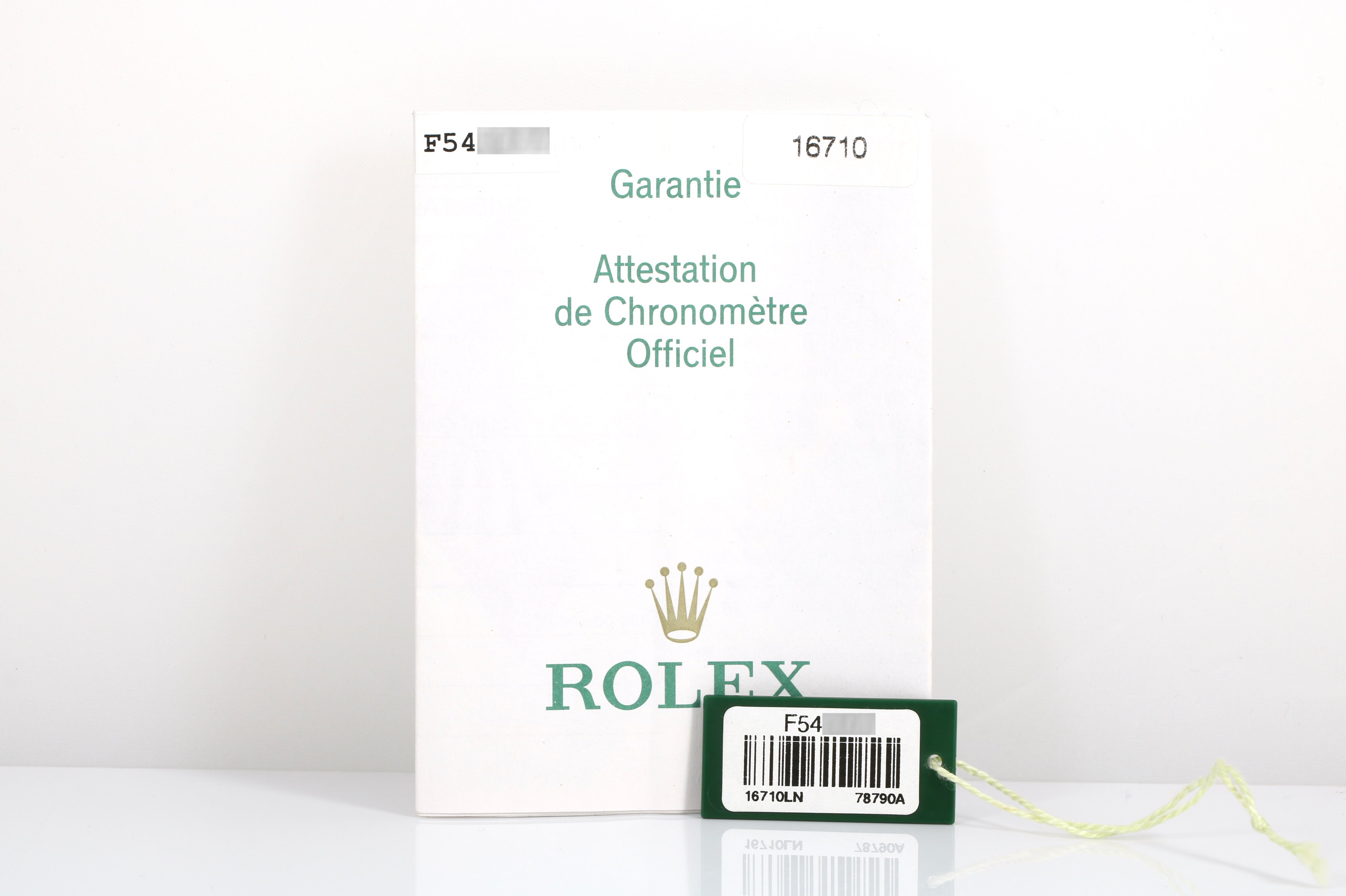 2004 Rolex GMT-MASTER II No Holes Case - 16710 (Black)