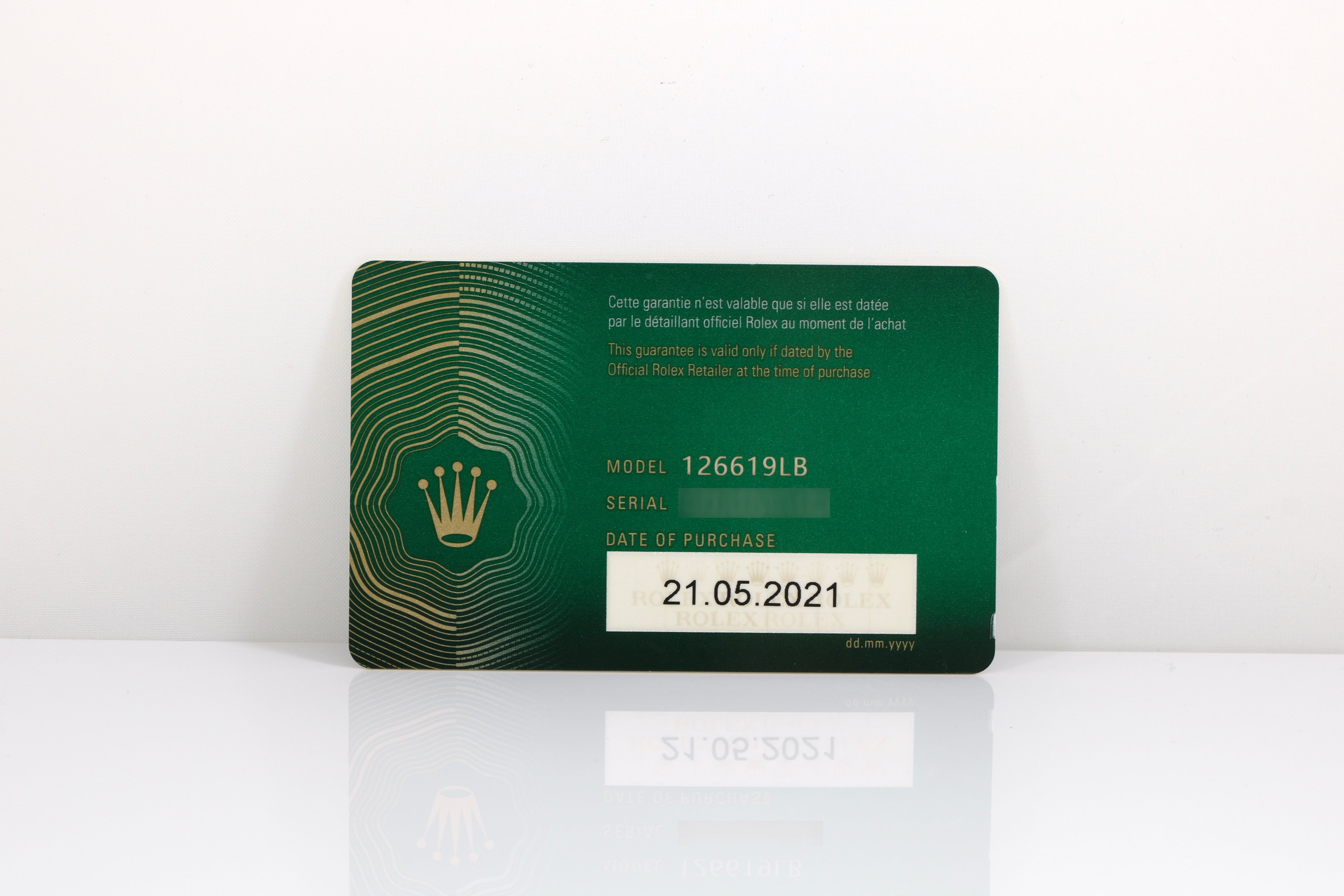 2021 Rolex Submariner 41mm 18K White Gold - 126619LB (Cookie Monster)