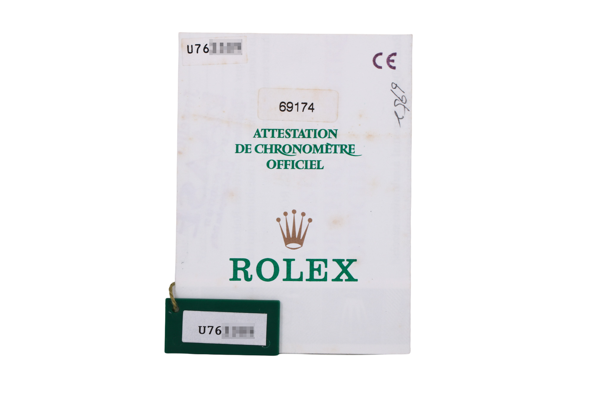 1998 Rolex Datejust 26mm - 69174 (Blue)