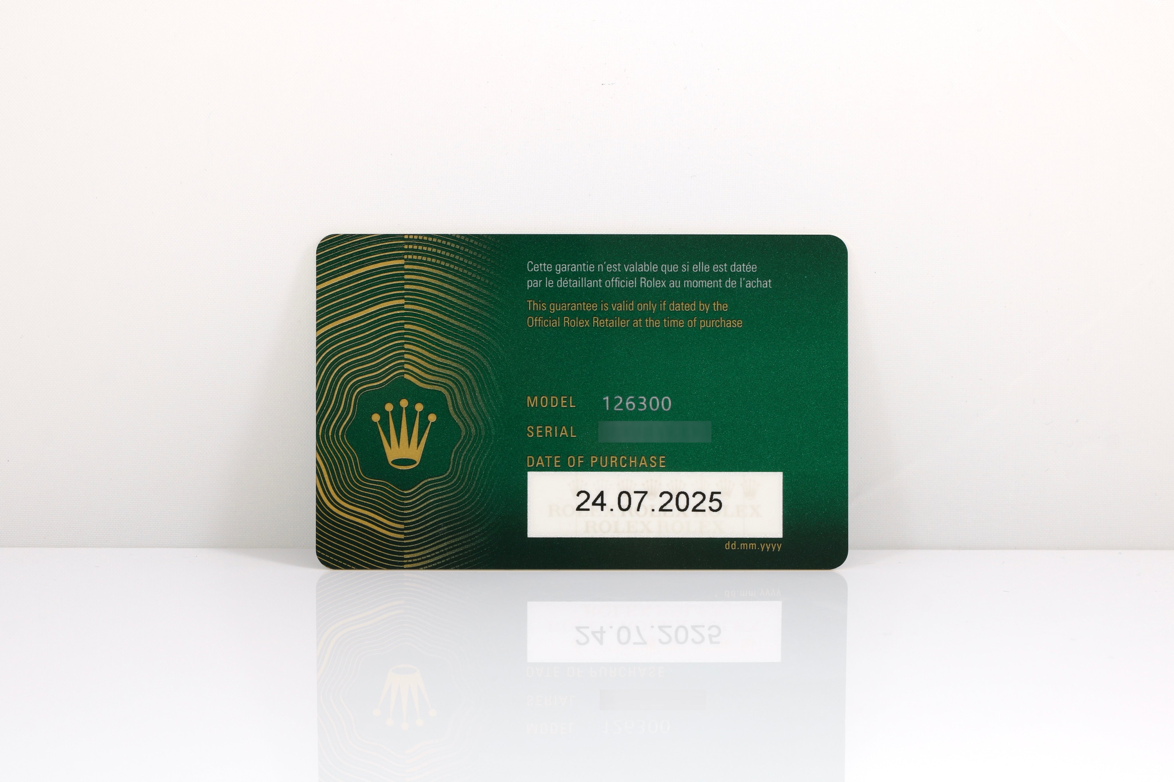 2025 Rolex Datejust 41mm - 126300 (Mint Green)