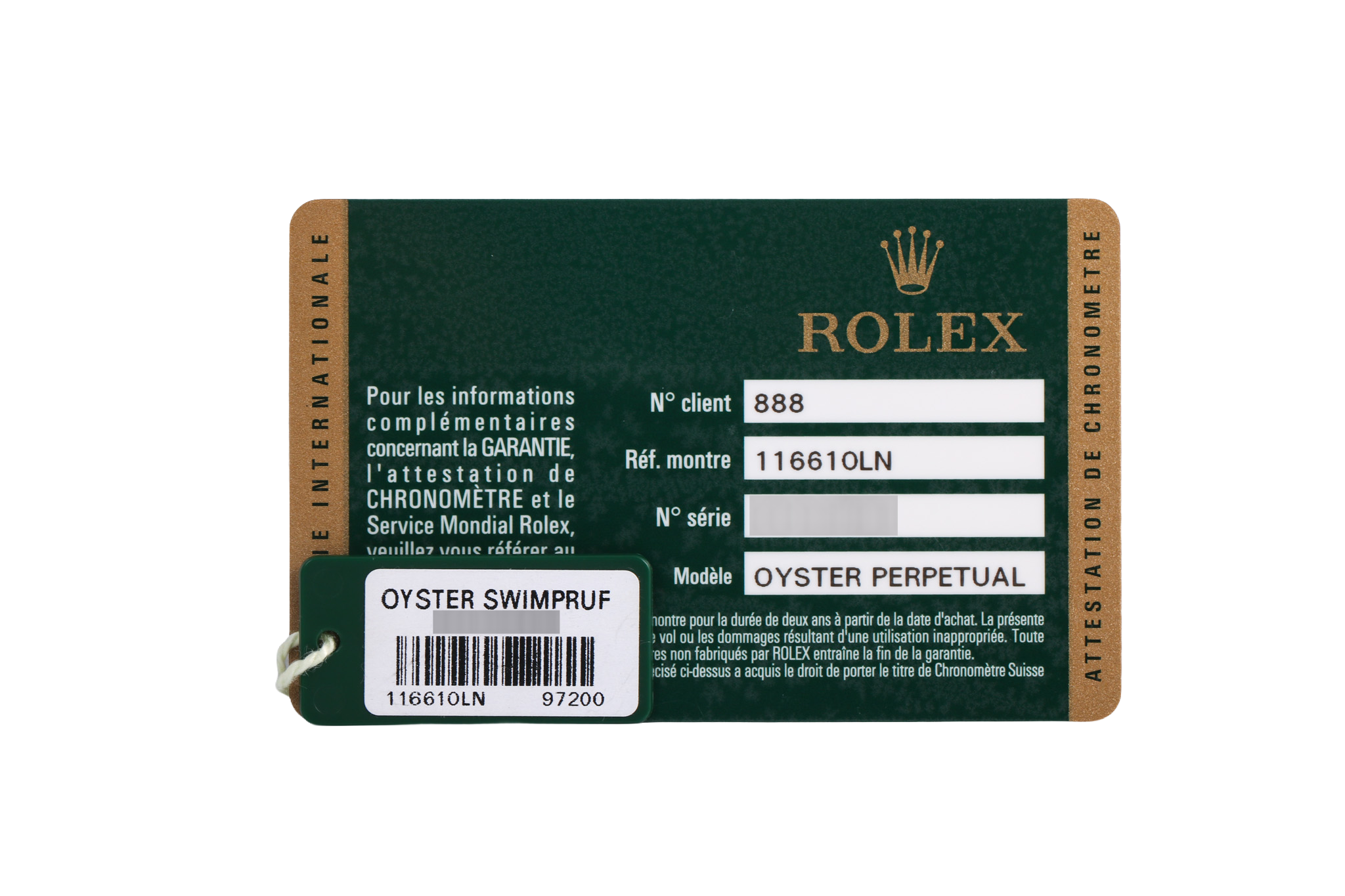 2014 Rolex Submariner Date 40mm - 116610LN (Black)