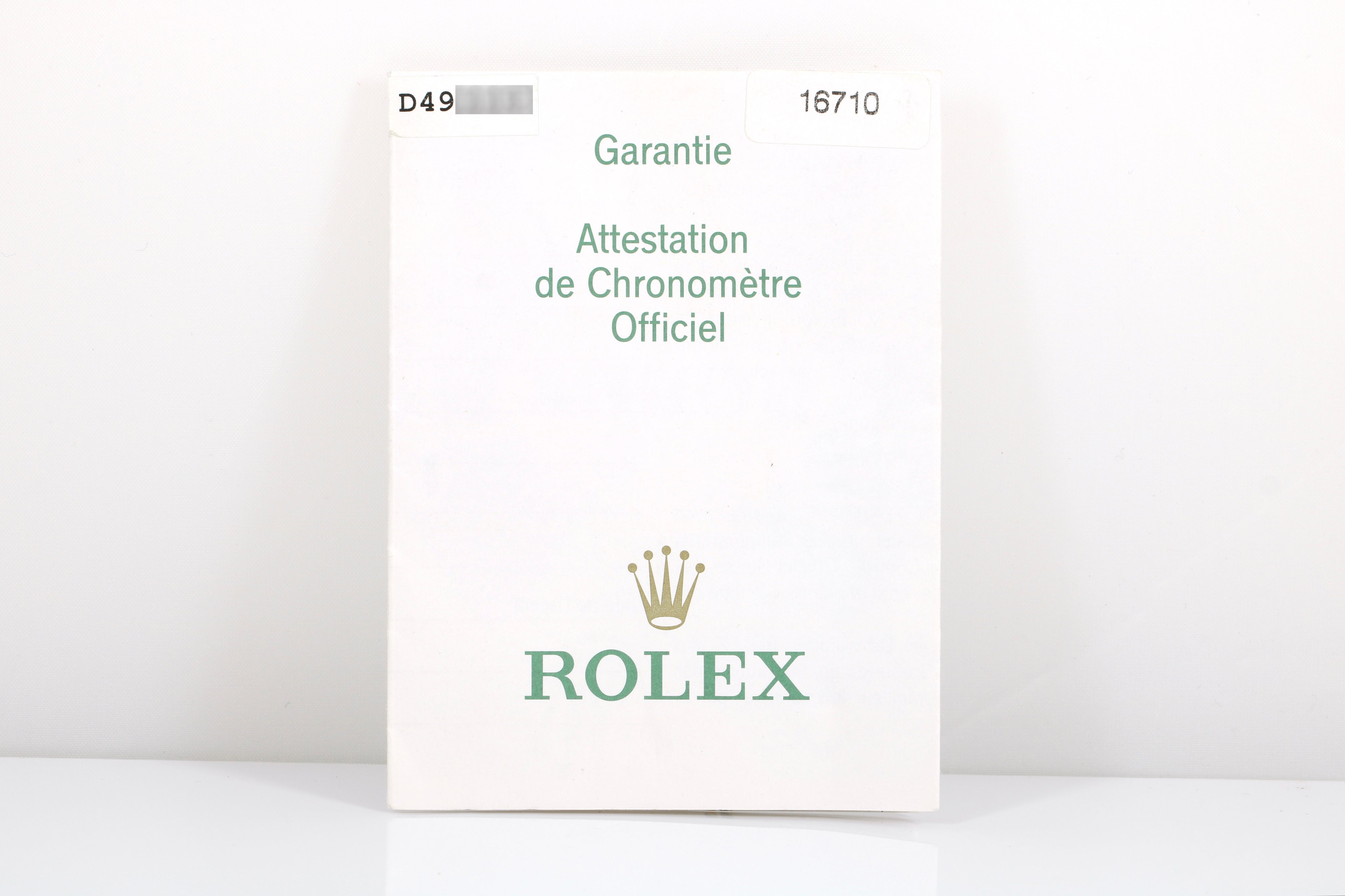 2005 Rolex GMT-MASTER II NO Holes Case - 16710 (Pepsi)