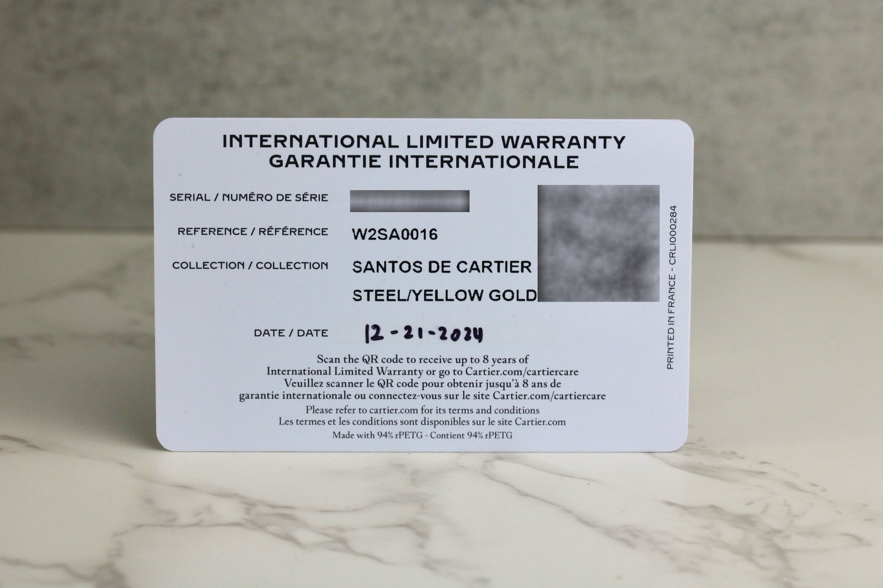 2024 Cartier W2SA0016 Santos Medium Size with Box & Papers
