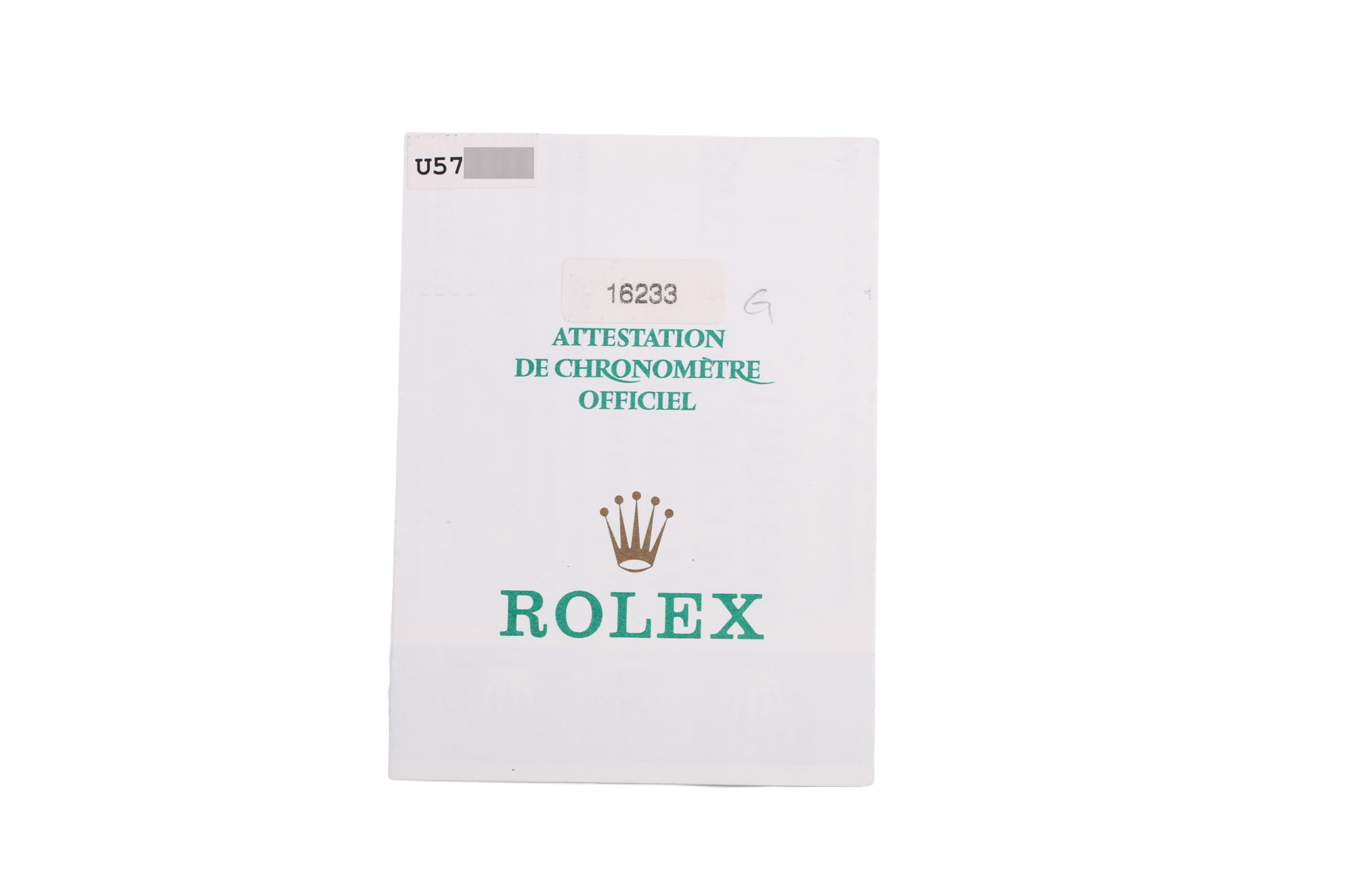 1997 Rolex Datejust 36mm - 16233 (Factory Champagne Diamond)