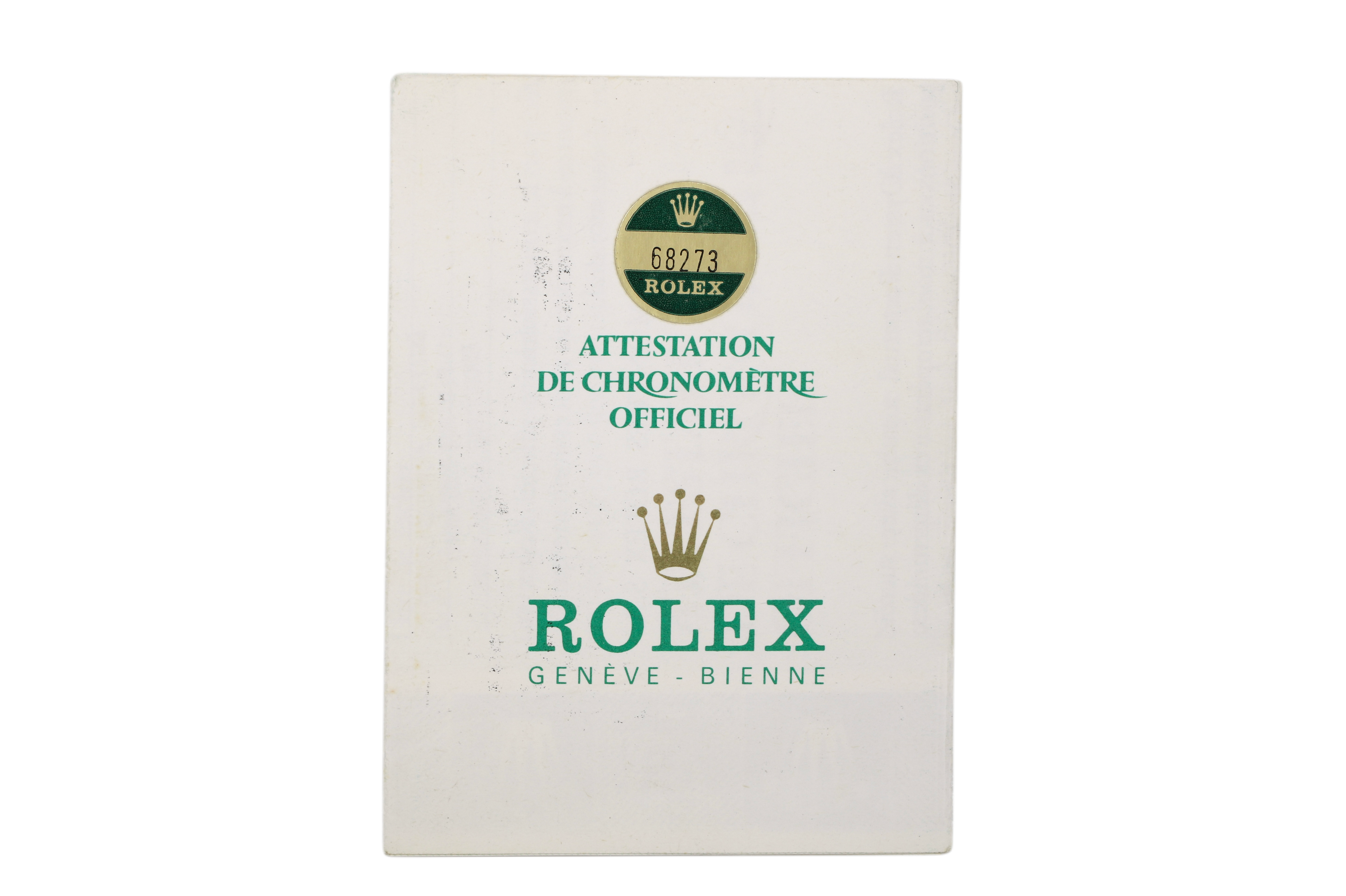 1983 Rolex Datejust 31mm - 68273 (Champagne)