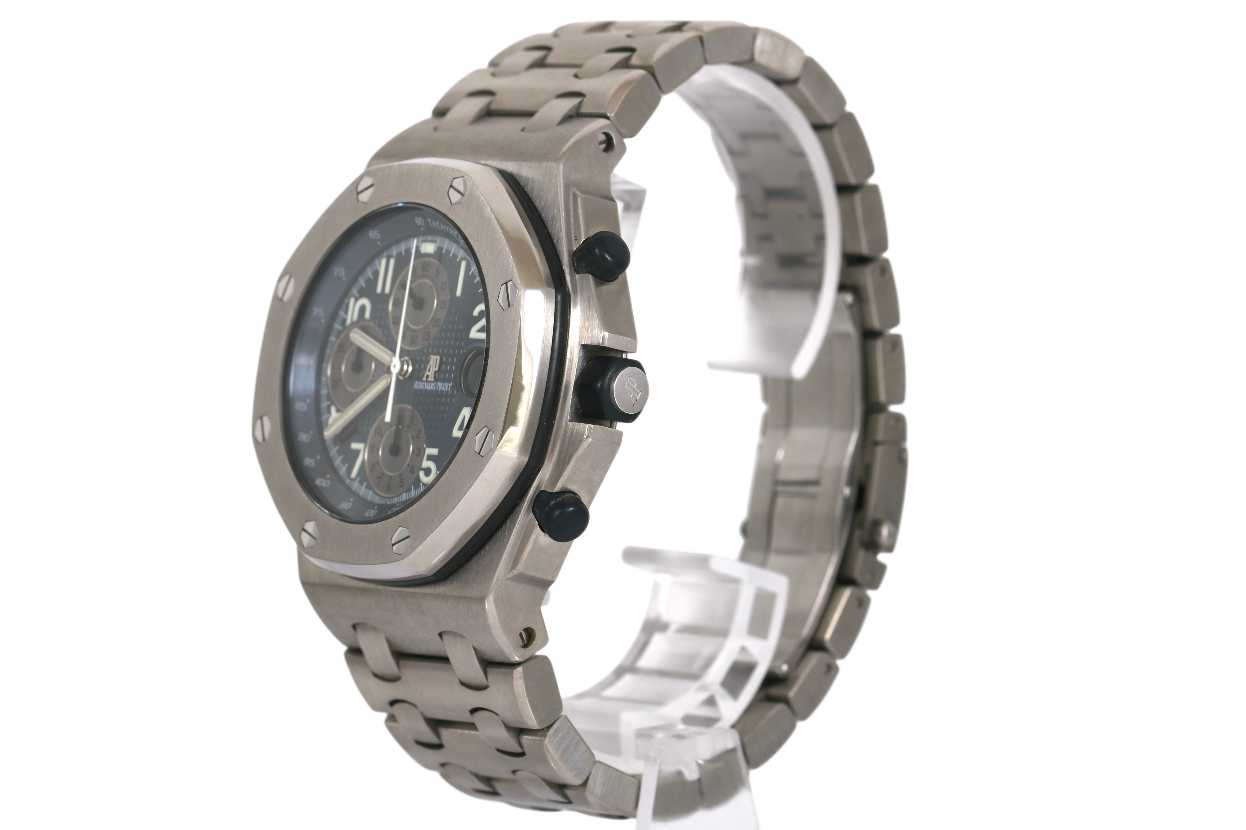 2004 Audemars Piguet Royal Oak Offshore 42mm Titanium - 25721TI (Blue)