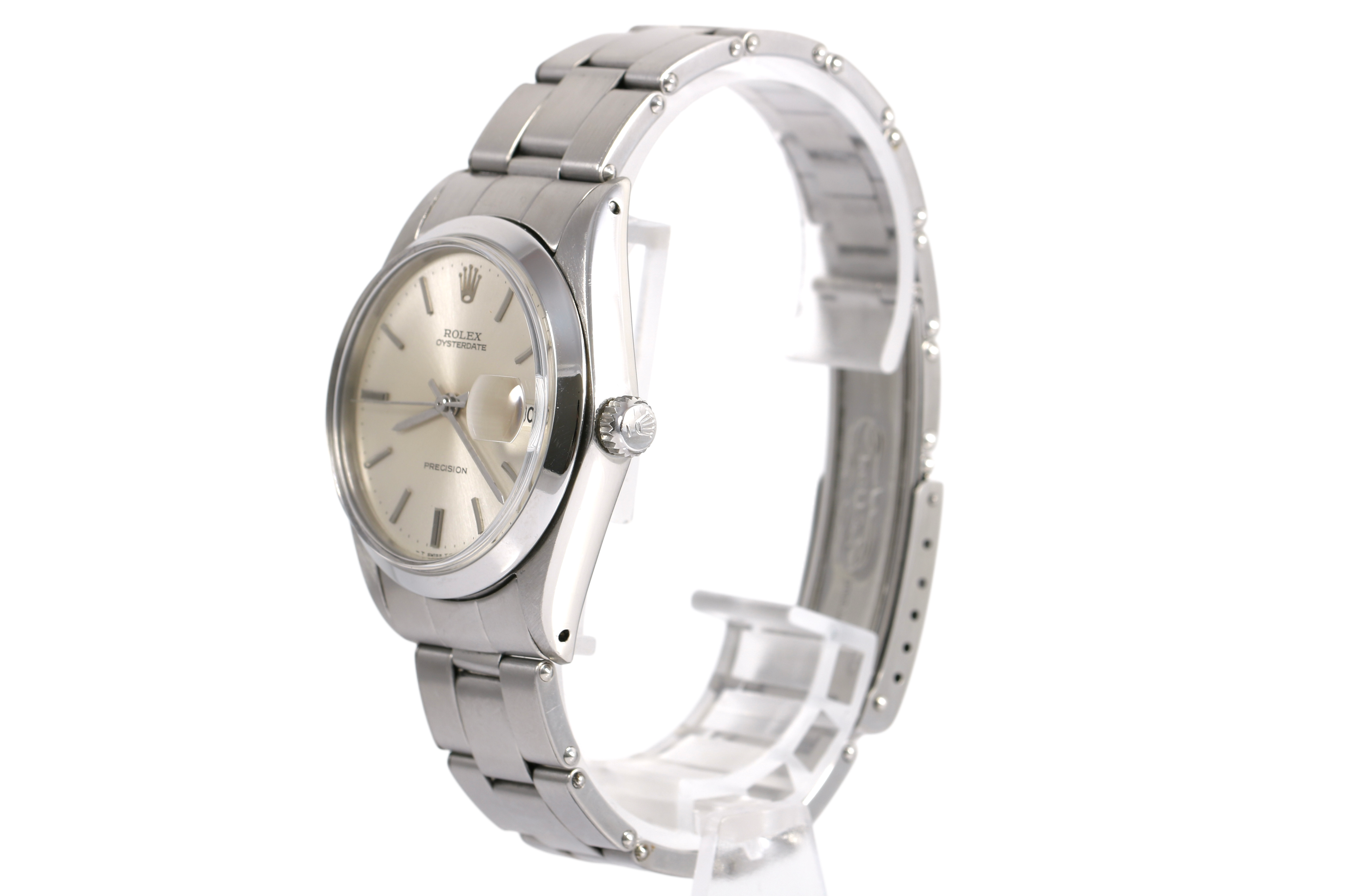 1966 Rolex Oysterdate Precision 34mm - 6694 (Silver)