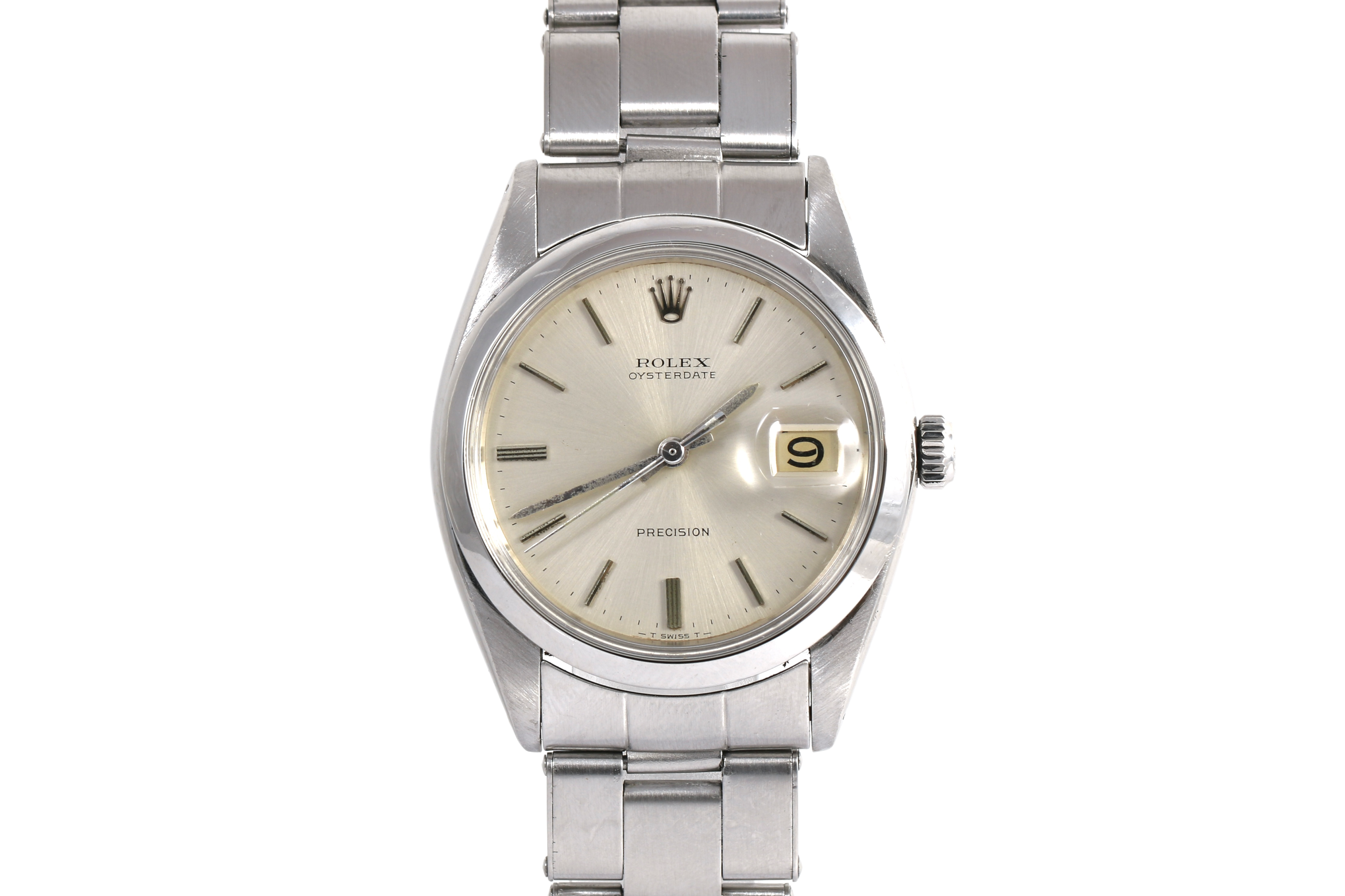 1969 Rolex Oyster Perpetual Date 34mm - 1500 (Silver)