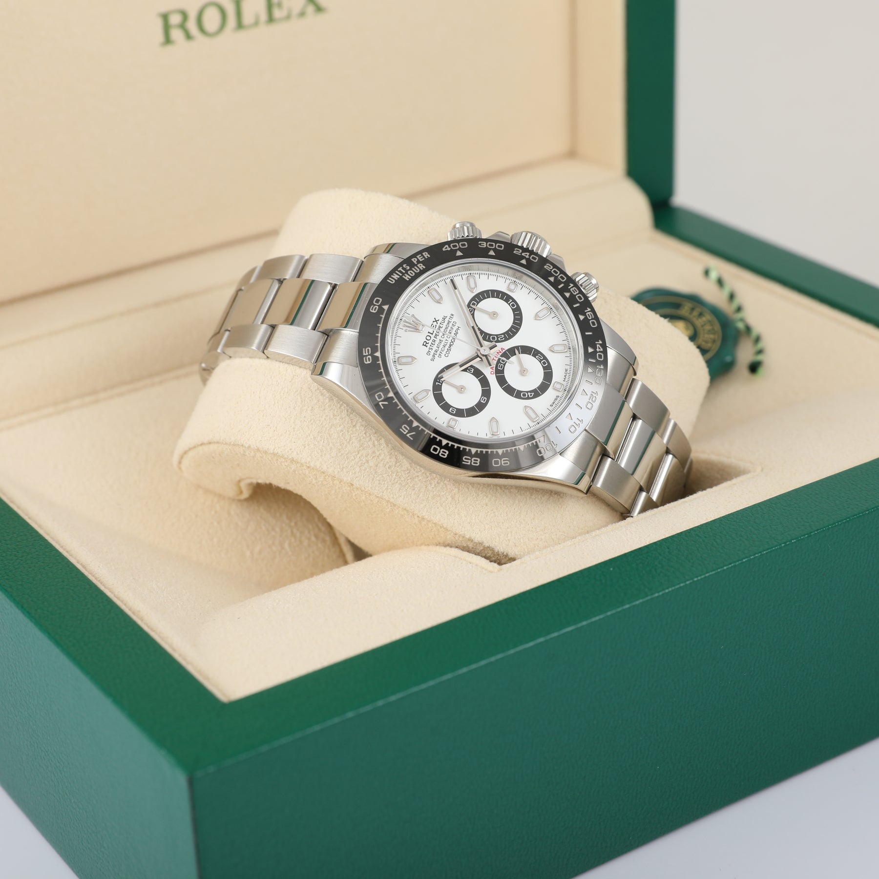 2020 ROLEX 116500LN Daytona Panda with Box & Papers
