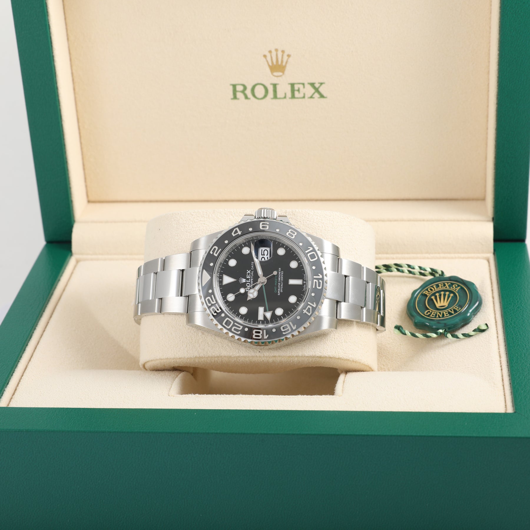 2024 ROLEX 126710GRNR GMT-MASTER II Bruce Wayne with Box & Papers