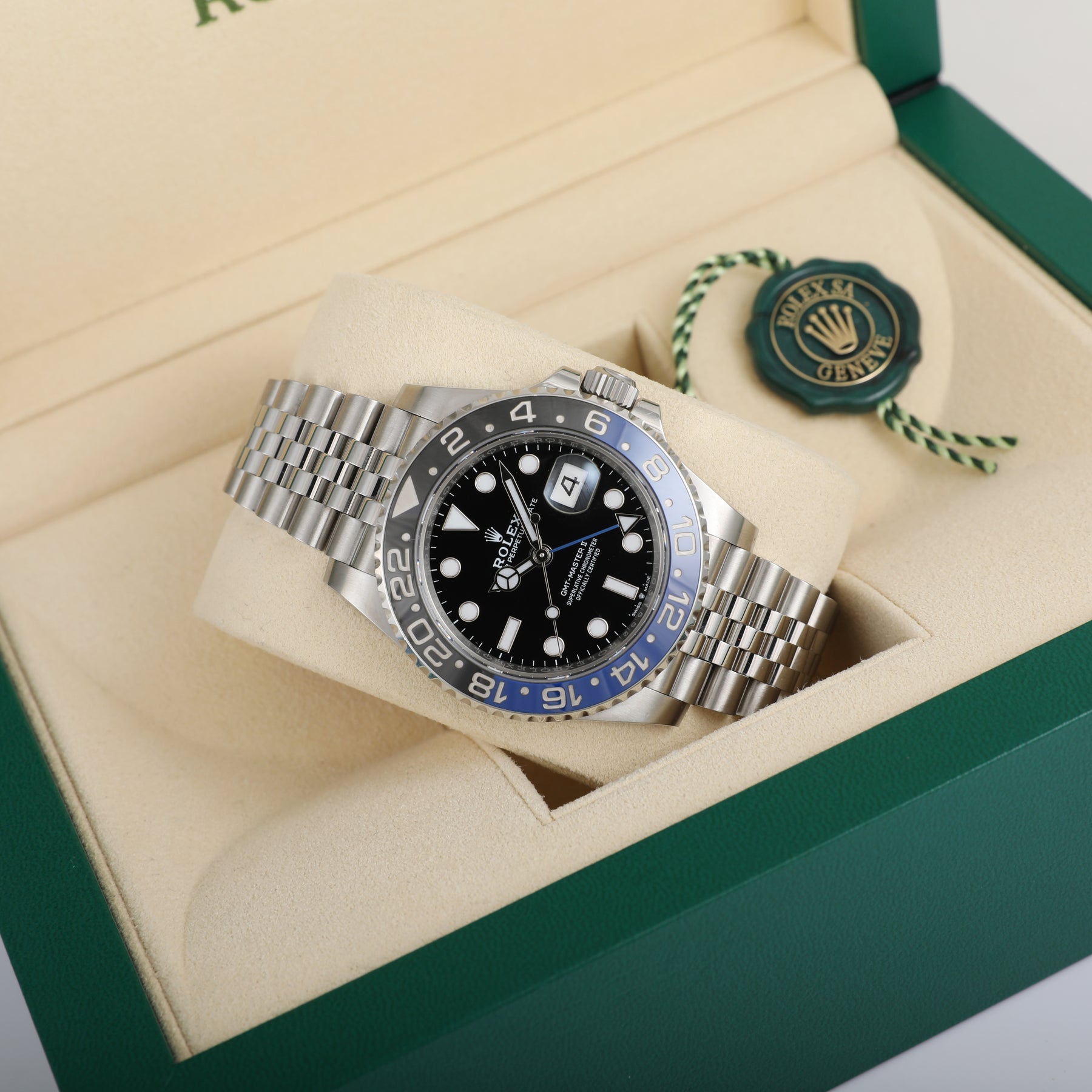 2022 ROLEX 126710BLNR GMT-MASTER II Batgirl with Box & Papers