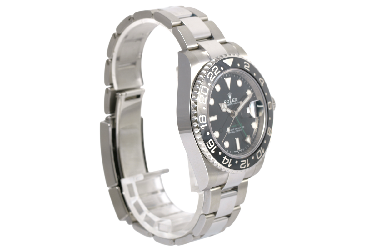UNWORN 2019 Rolex GMT-Master II 40mm - 116710LN (Green Arrow)