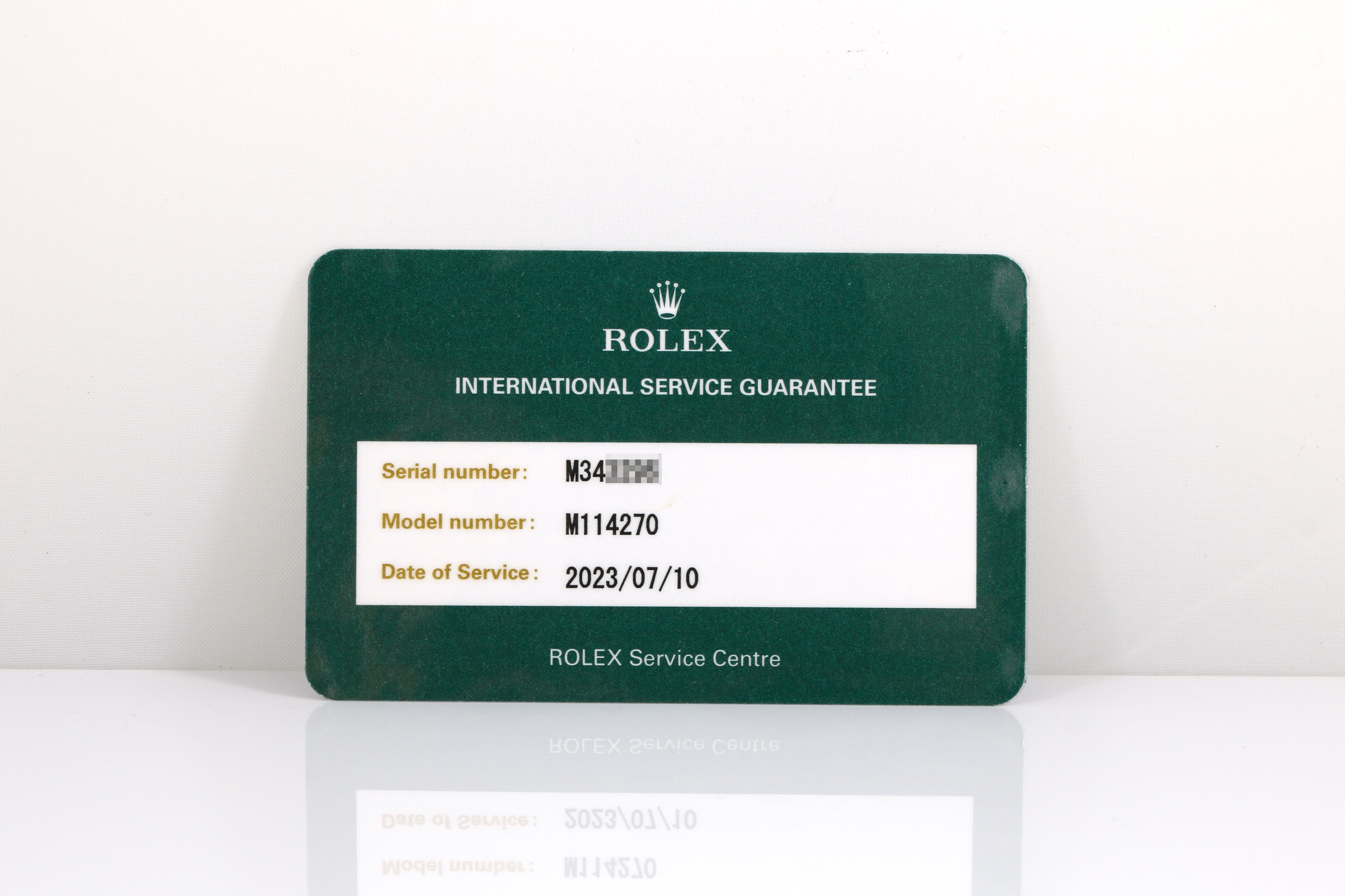 2007 Rolex Explorer 36mm - 114270 (Inner Bezel Engraved)