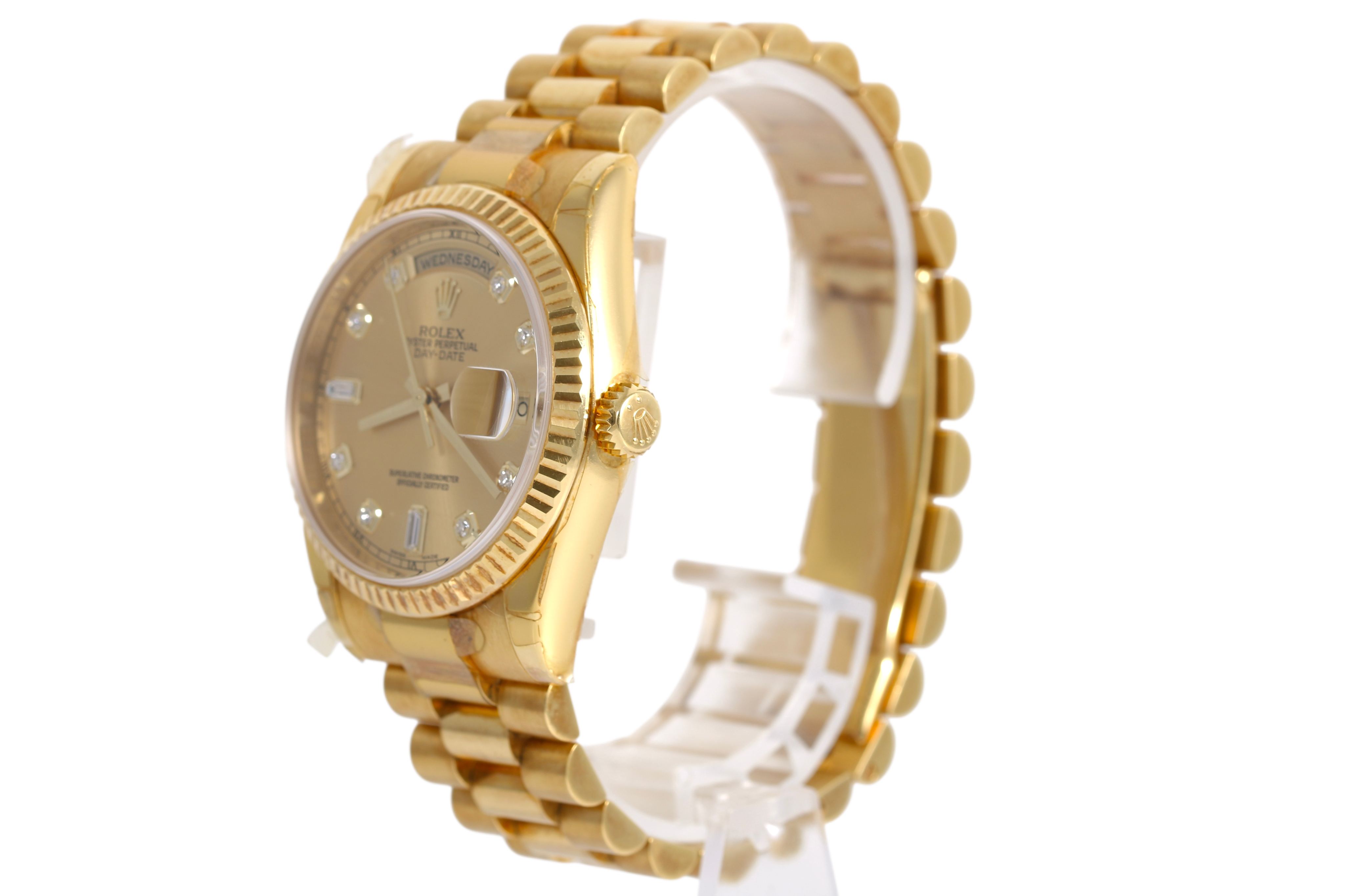 2009 Day-Date 36mm - 118238 (Factory Diamond Dial)