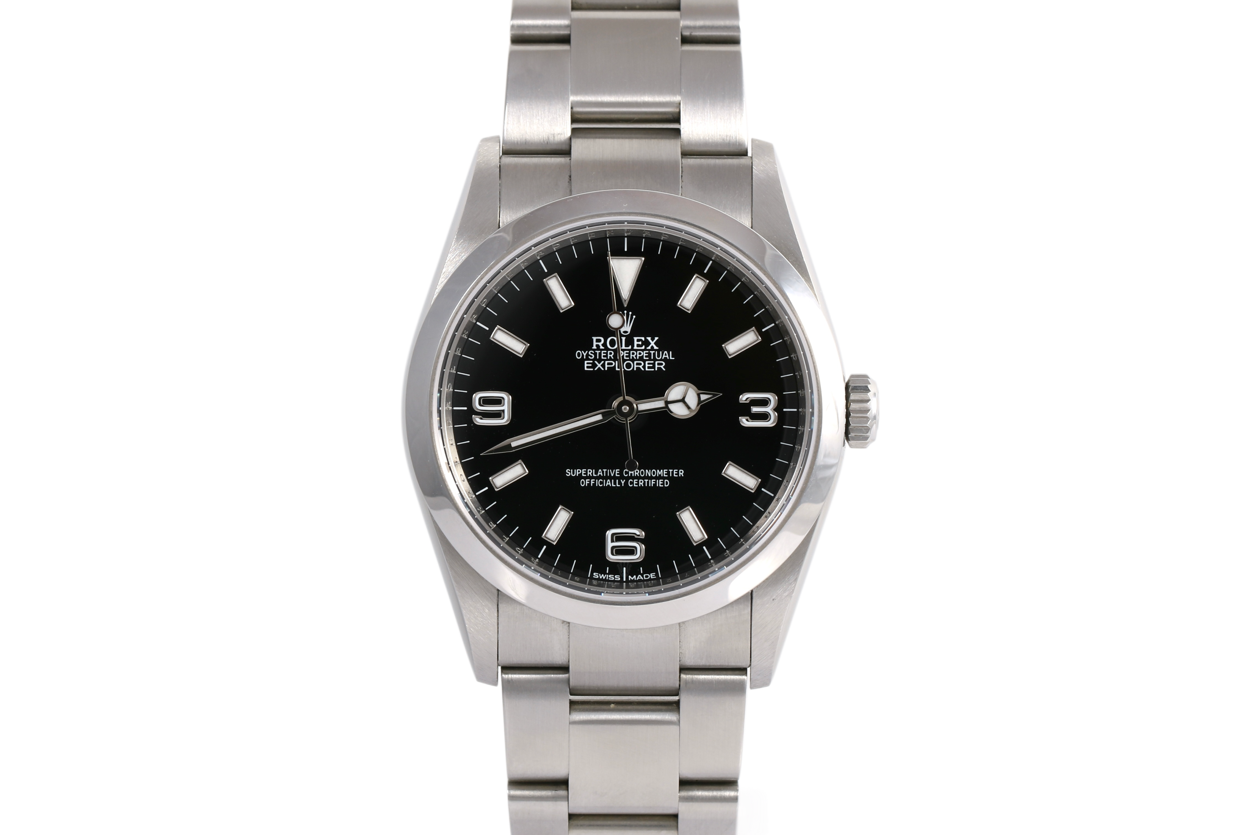 2010 Rolex Explorer 36mm - 114270 (Black)