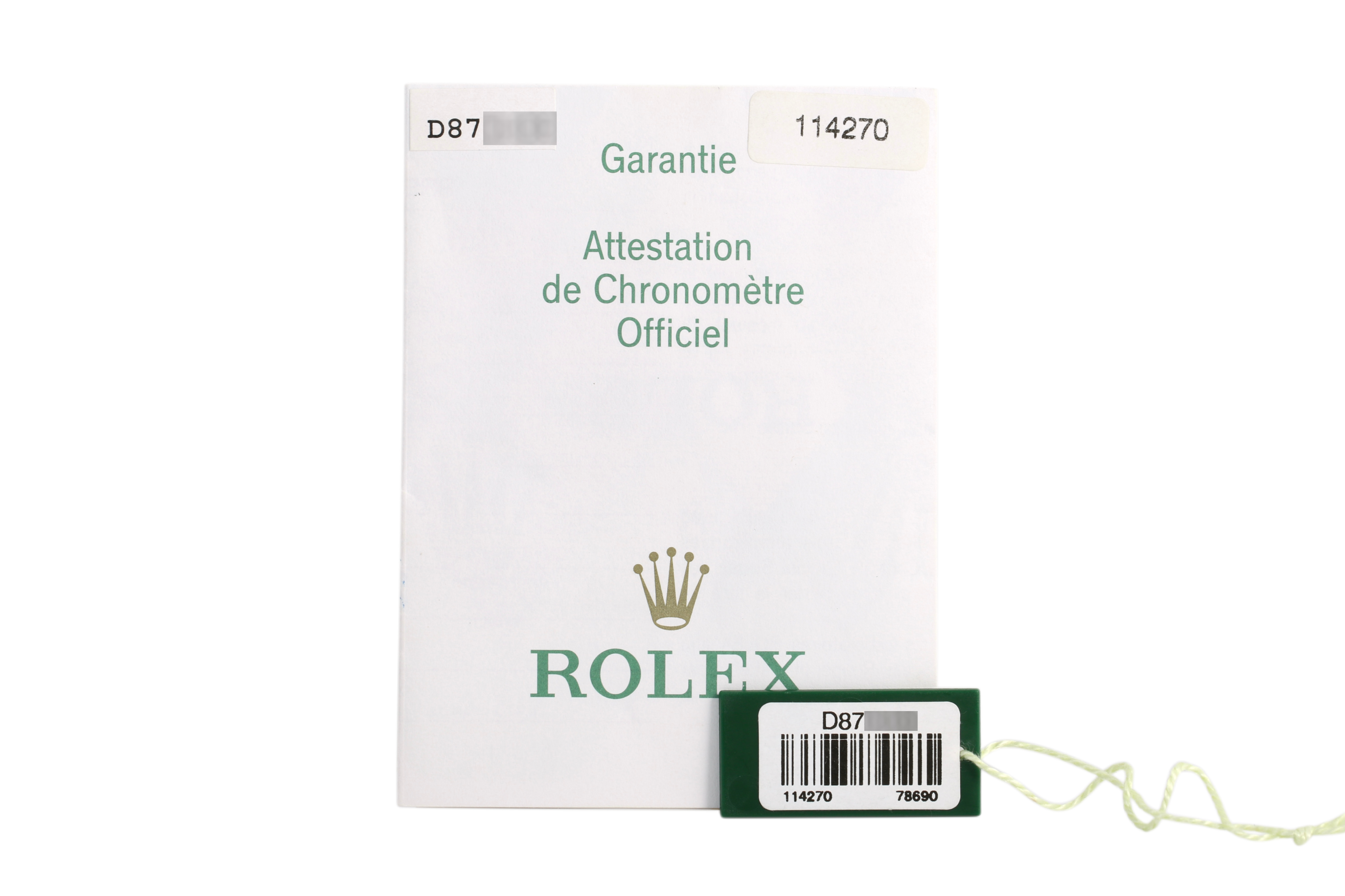 2005 Rolex Explorer 36mm - 114270 (Black)