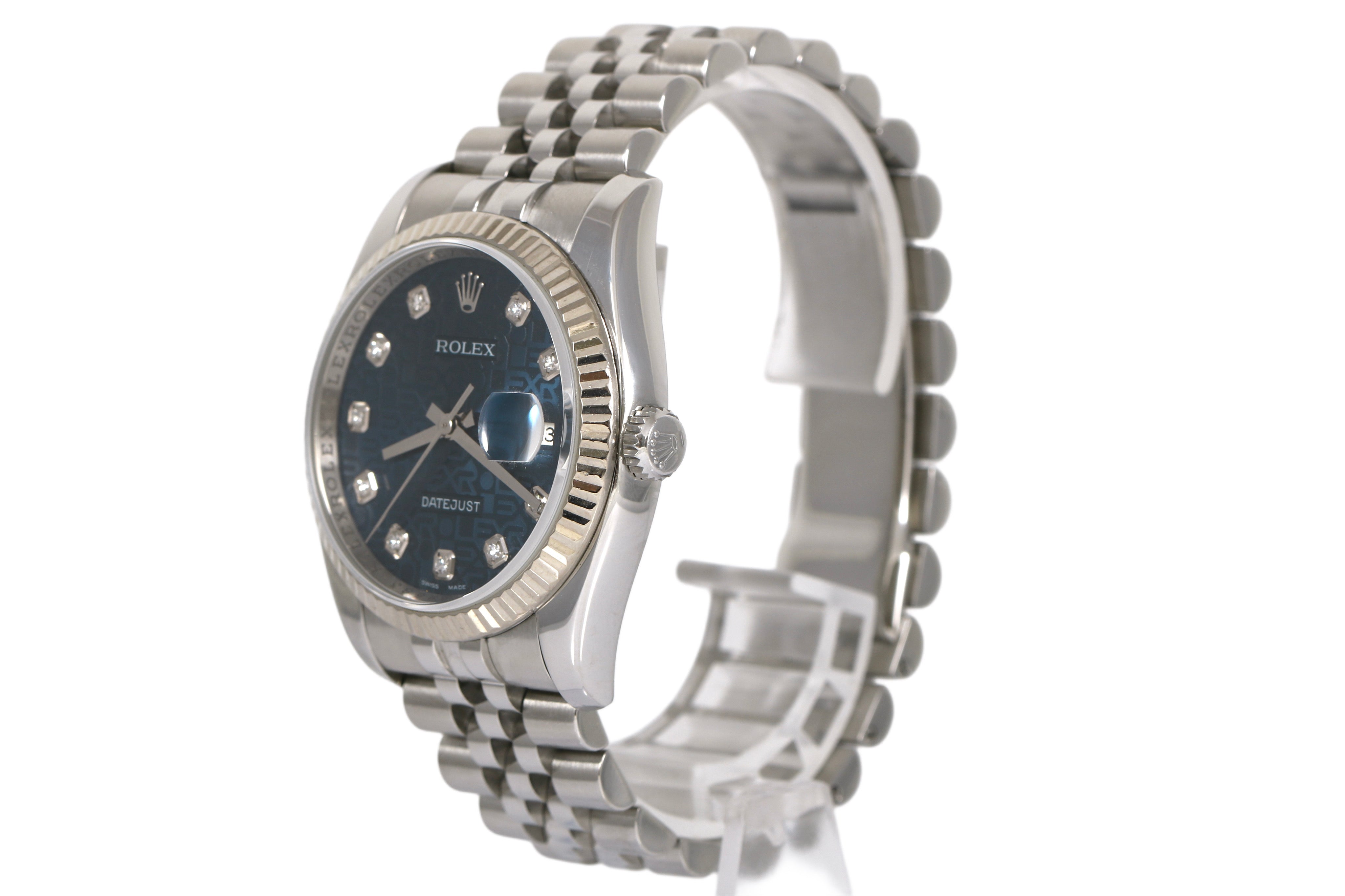 2006 Rolex Datejust 36mm - 116234G (Blue Computer)