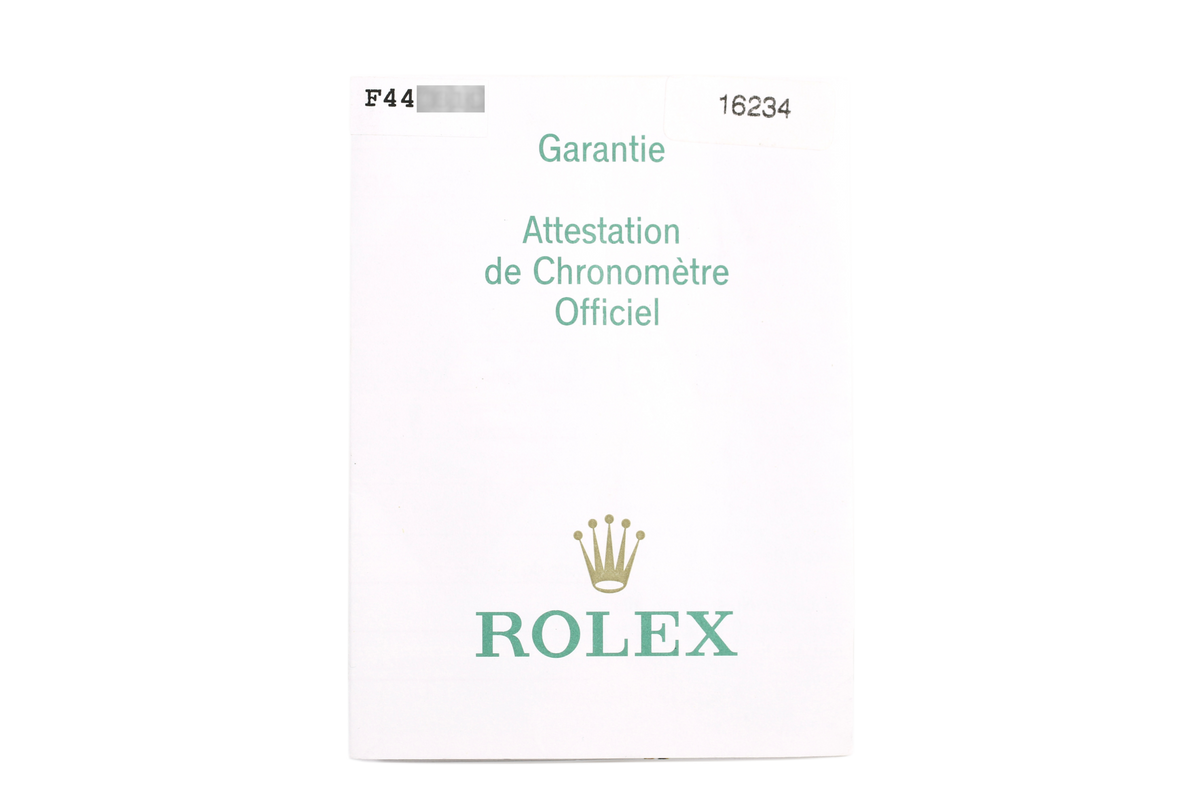 2004 Rolex Datejust 36mm No Holes Case - 16234 (Black)