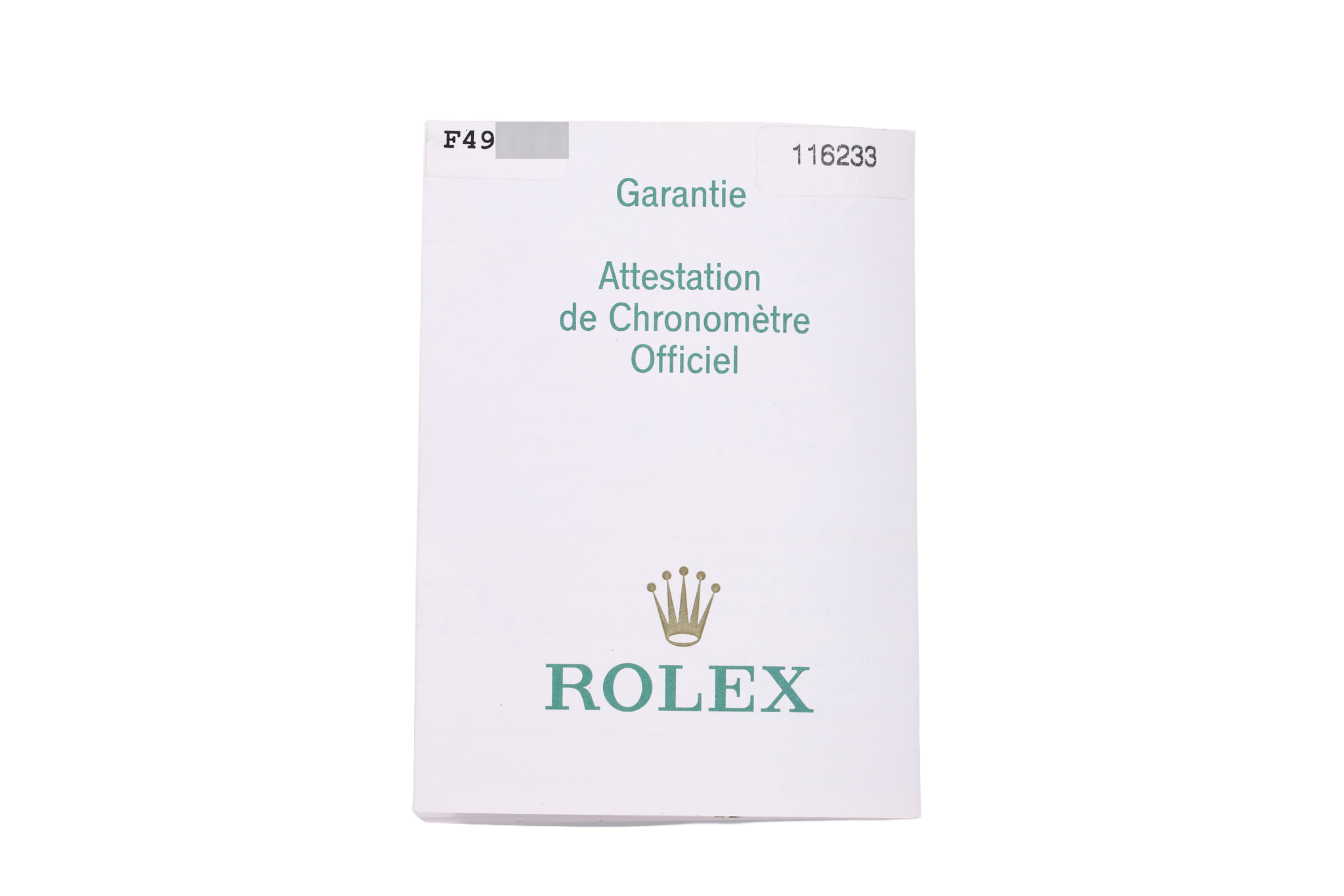 2004 Rolex Datejust 36mm Super Jubilee - 116233 (Champagne)
