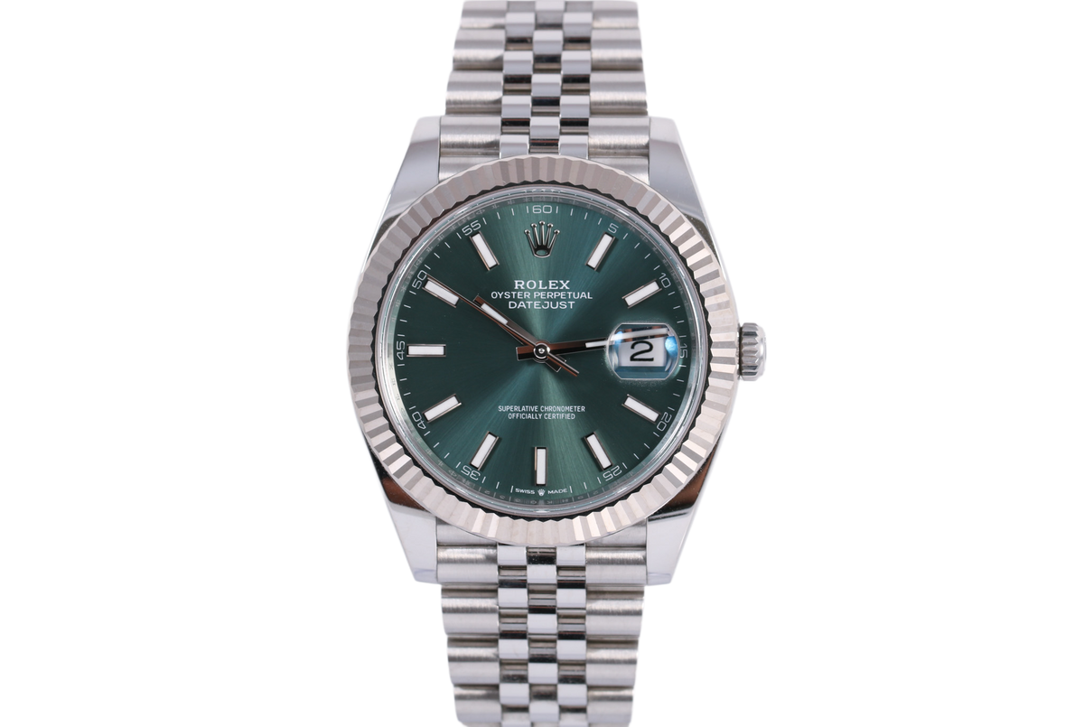 2025 Rolex Datejust 41mm Jubilee - 126334 (Mint Green)