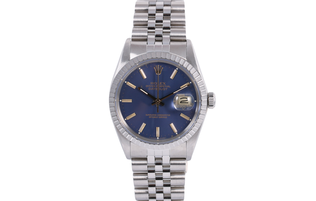 1987 Rolex Datejust 36mm - 16030 (Blue)